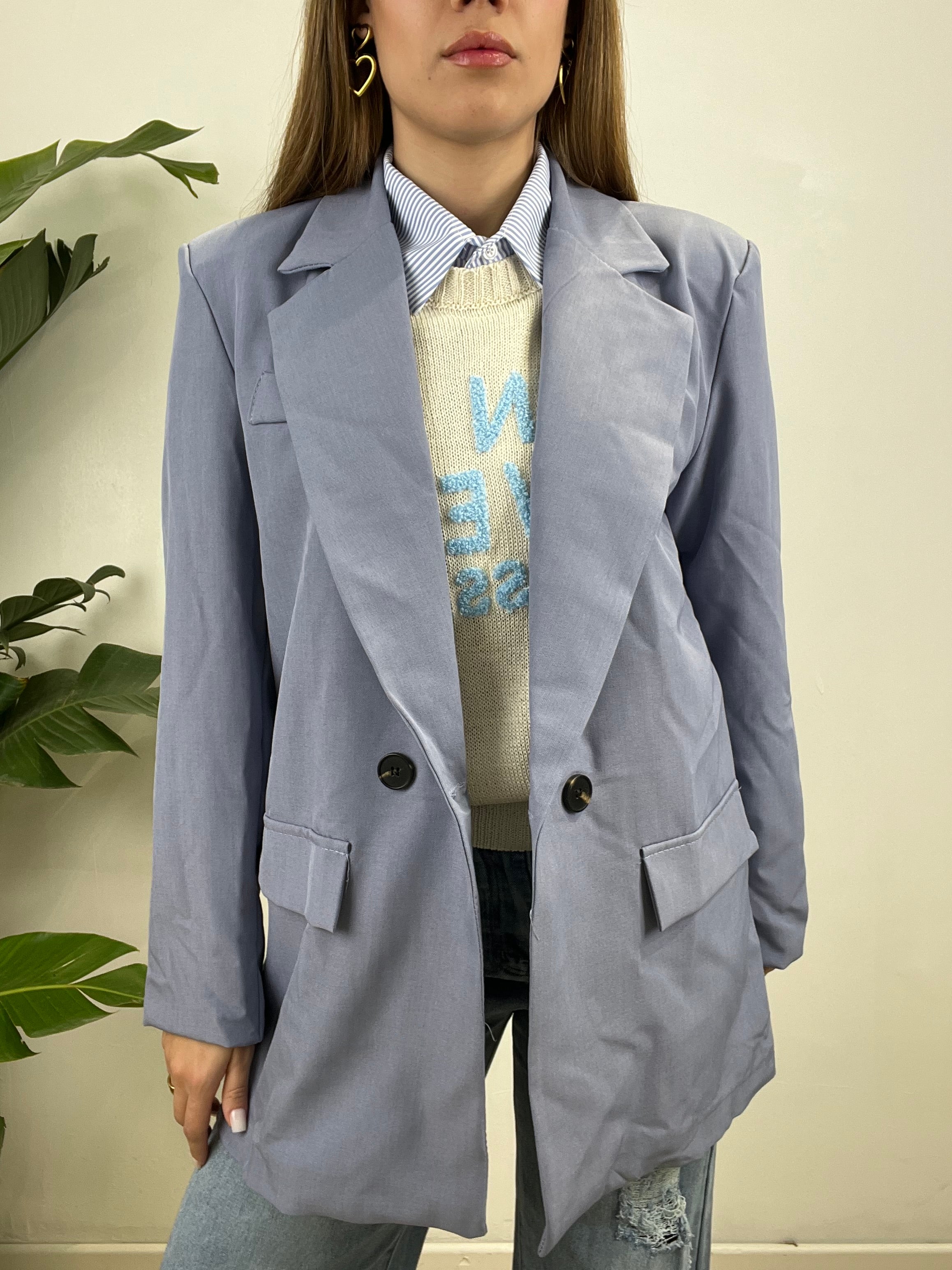 BLAZER SIMY AZZURRO