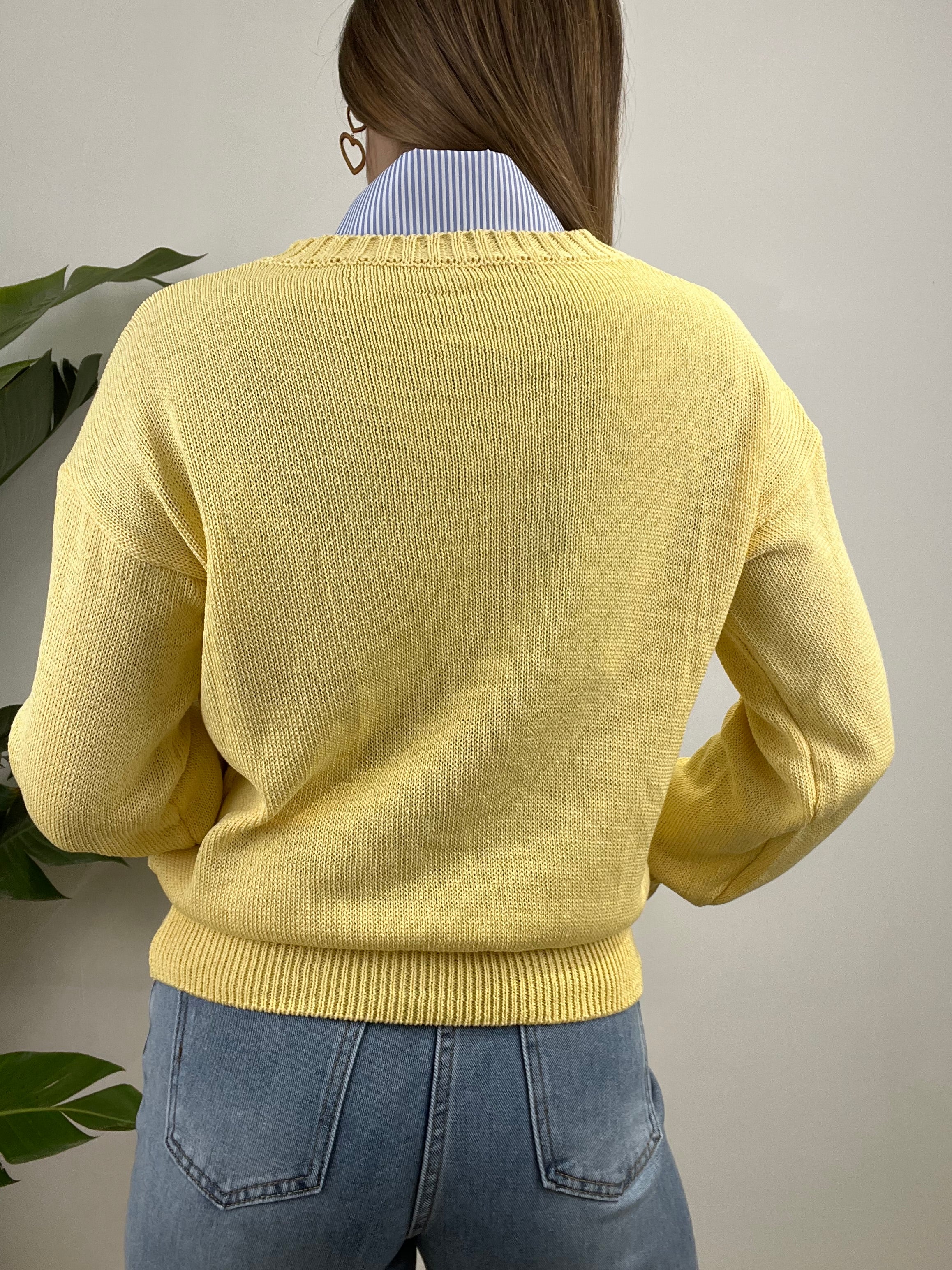 MAGLIA "NON MI DOVETE STRESSARE" GIALLO