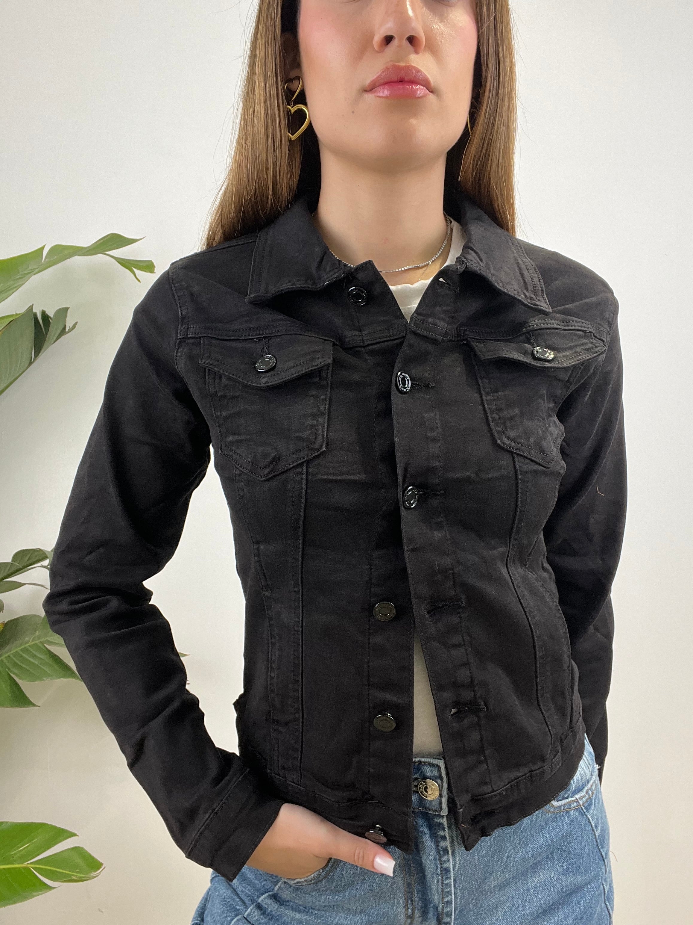 GIUBBINO DENIM PROMO NERO