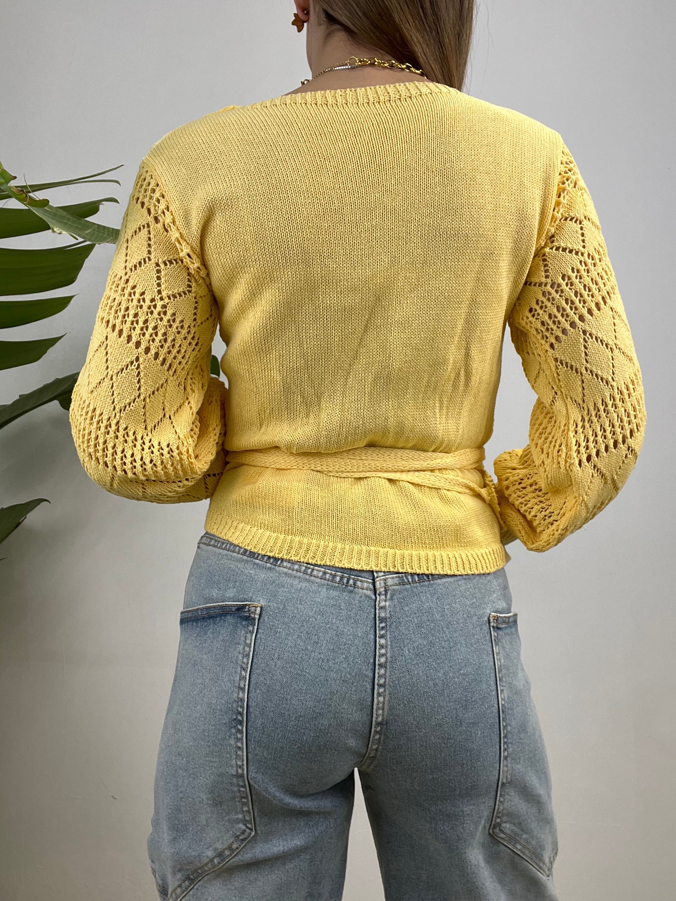 INCROCIATINA SELENIA GIALLA