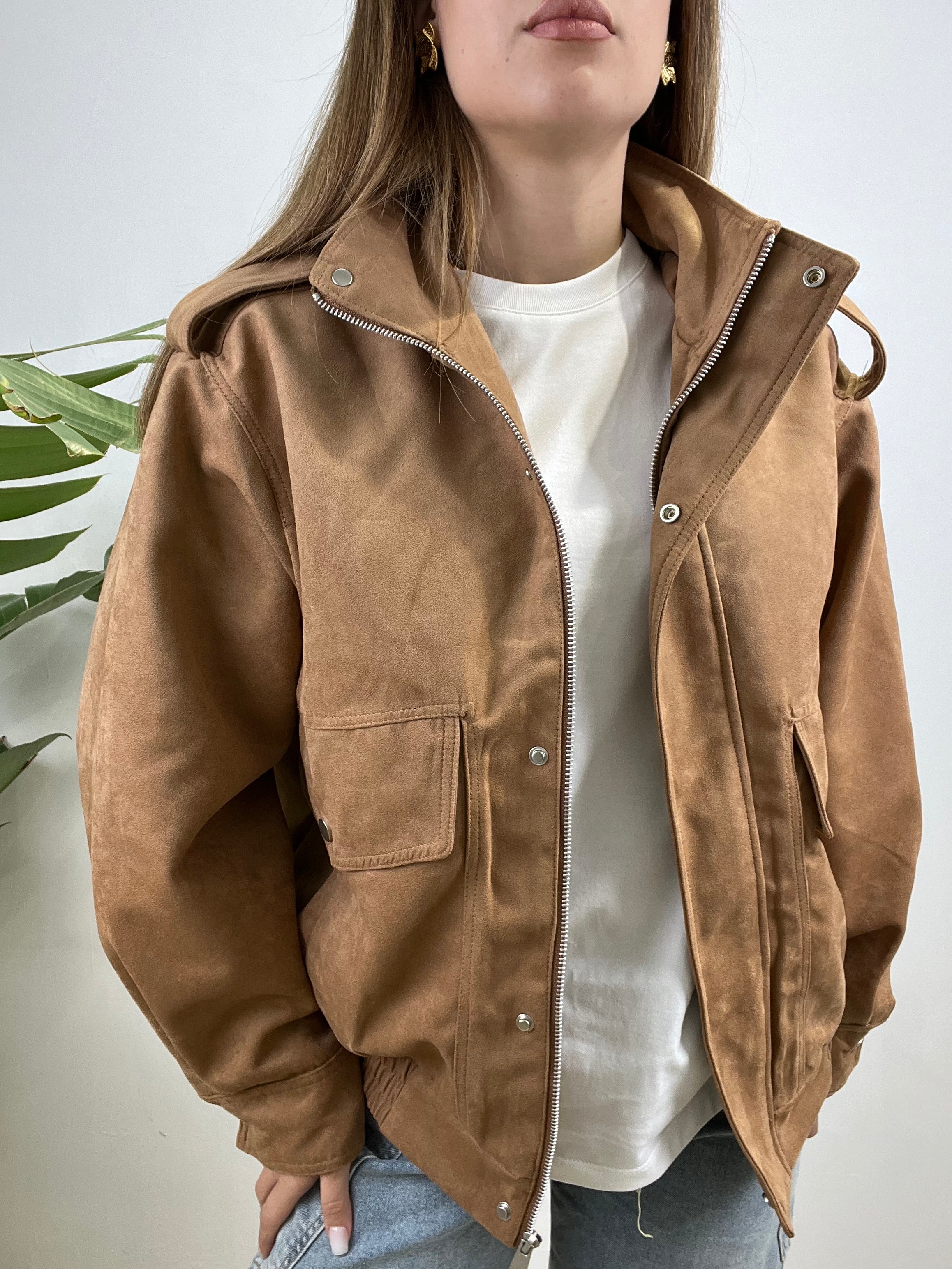 GIUBBINO ECOCAMOSCIO NEMY CAMEL