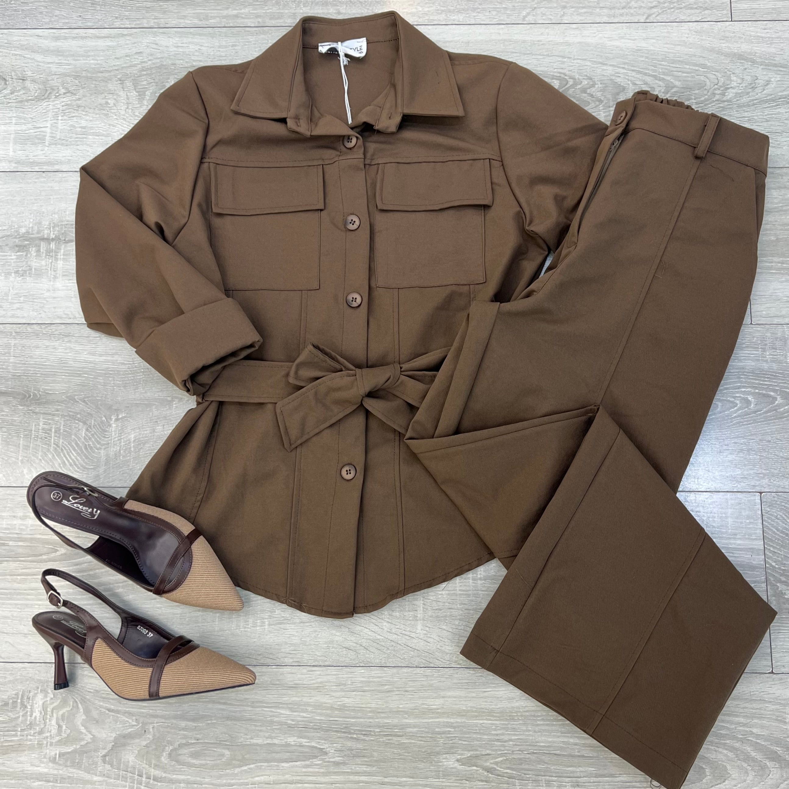 COMPLETO MIREA MARRONE