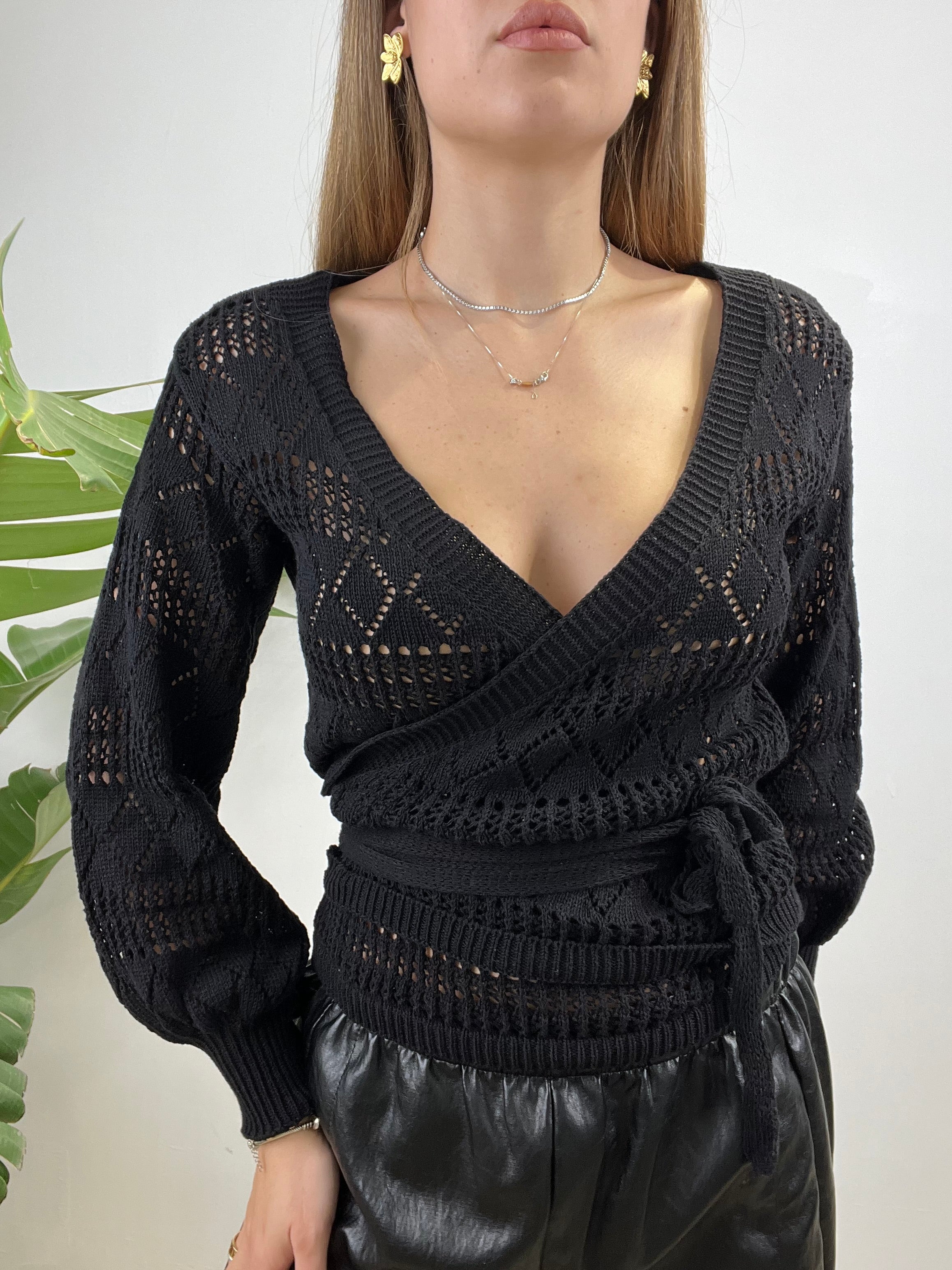 INCROCIATINA SELENIA NERA