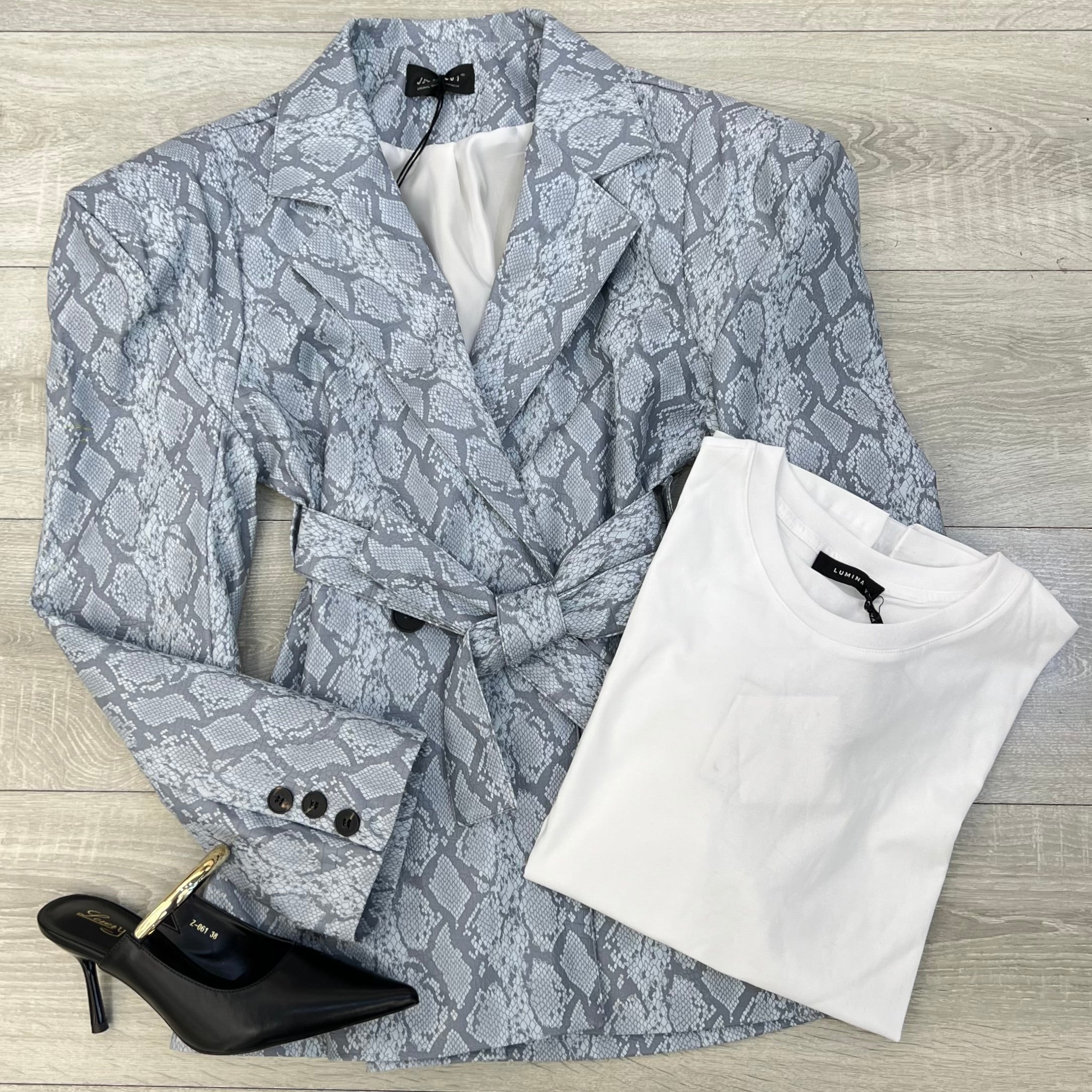 BLAZER PITONATO JUST WEST