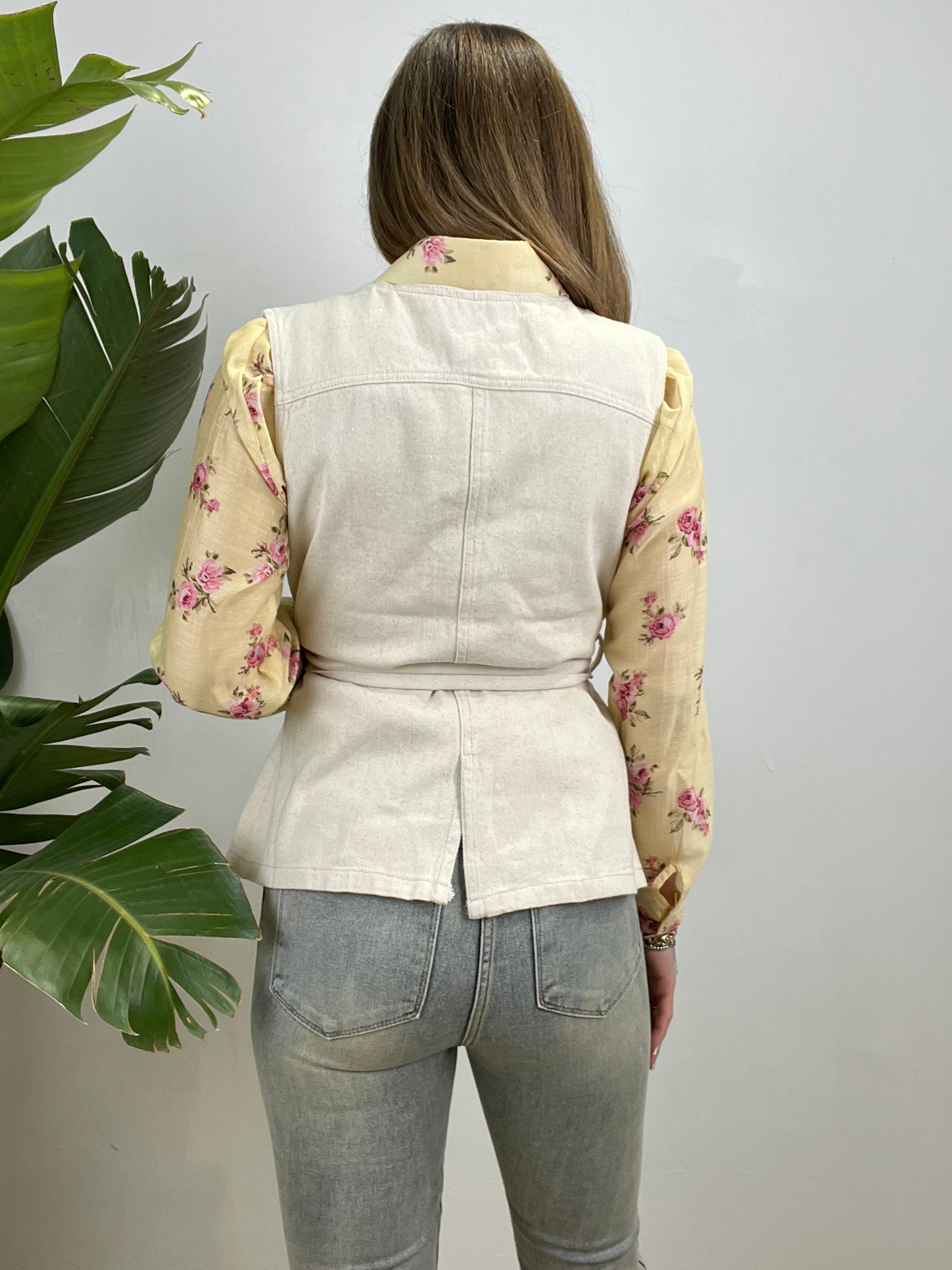 GILET SIMY BEIGE
