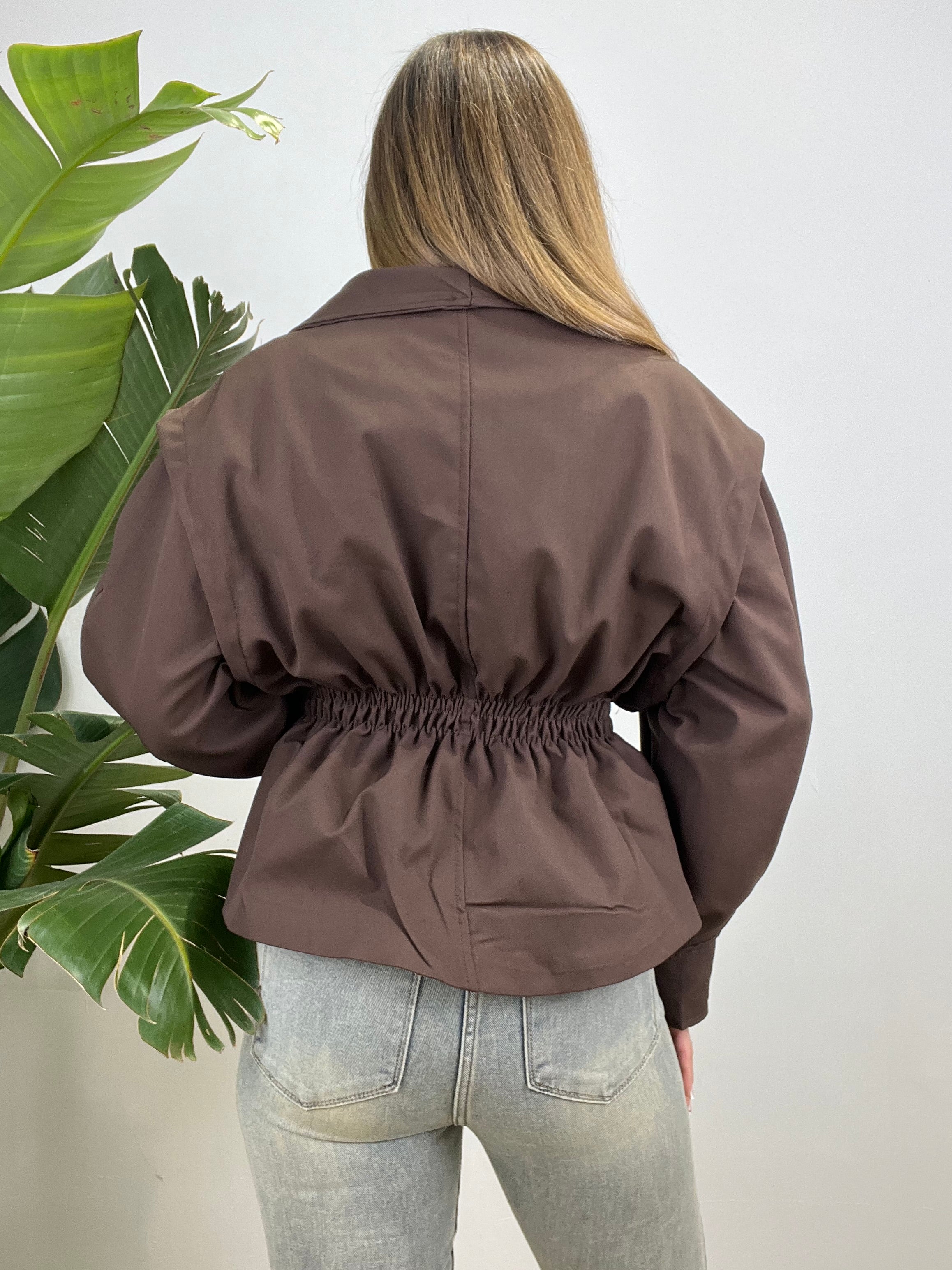 JACKET SOFIA MARRONE