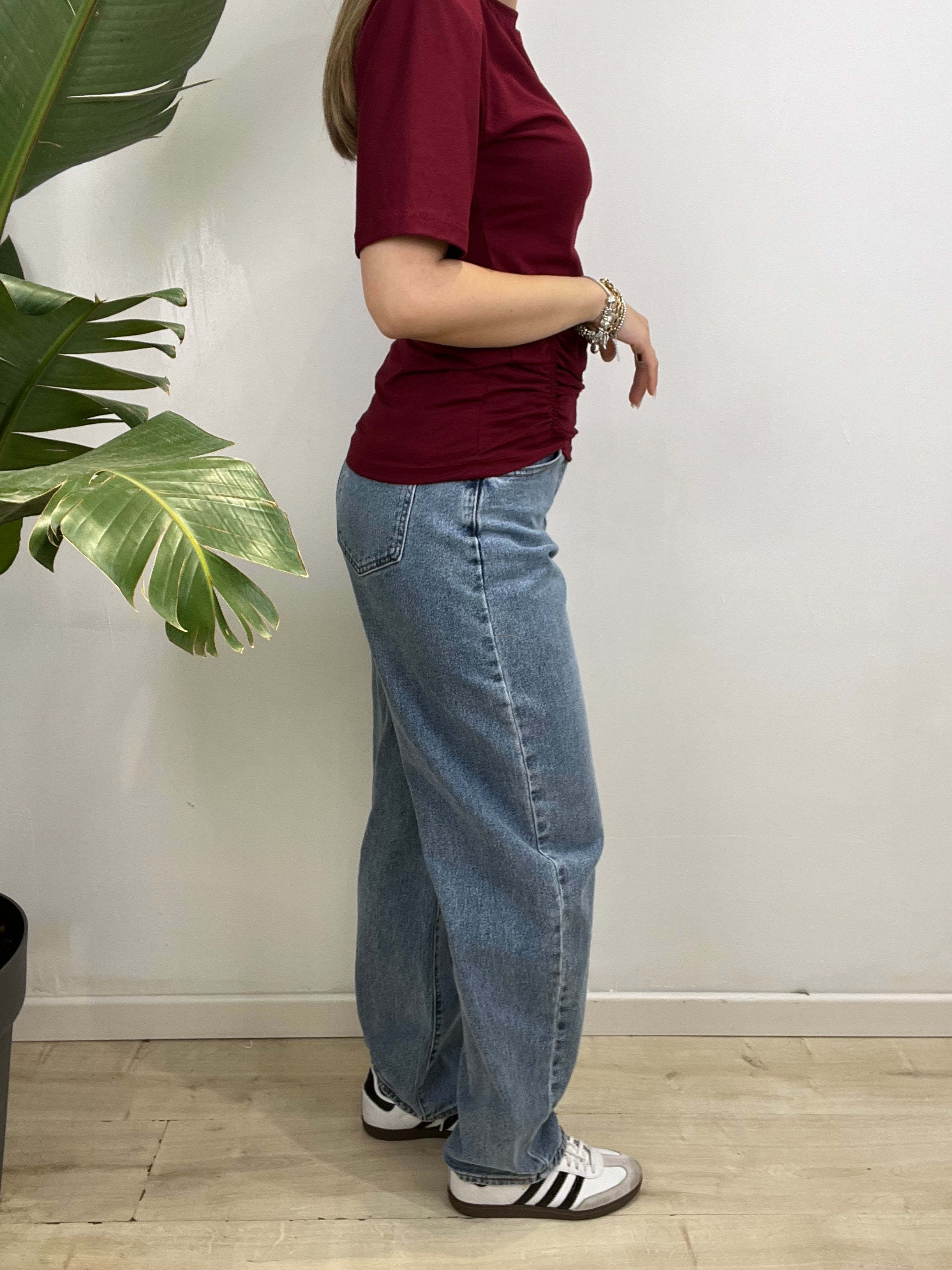 JEANS WIDE LEG SANSY