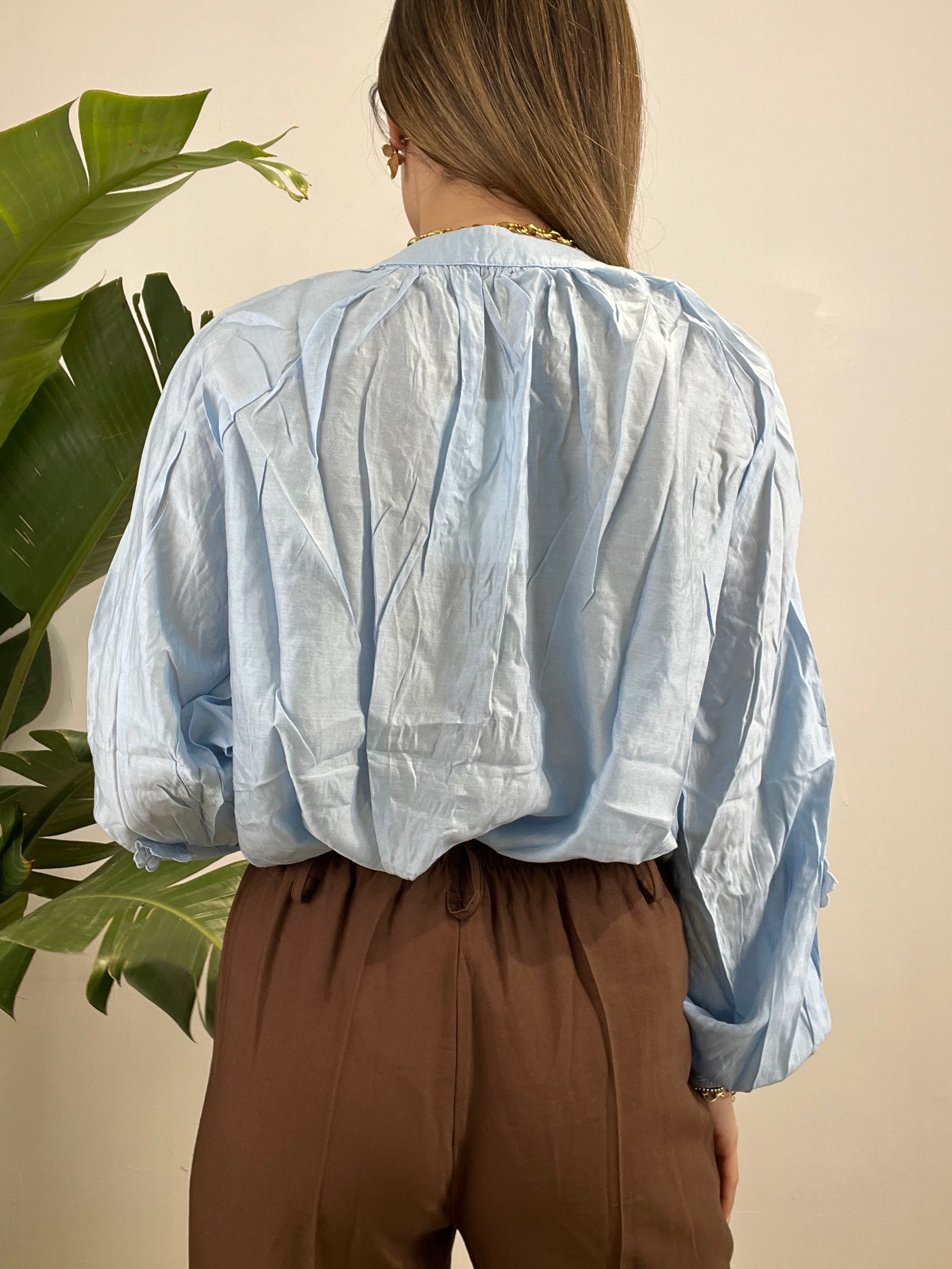 CAMICIA LUISA AZZURRA