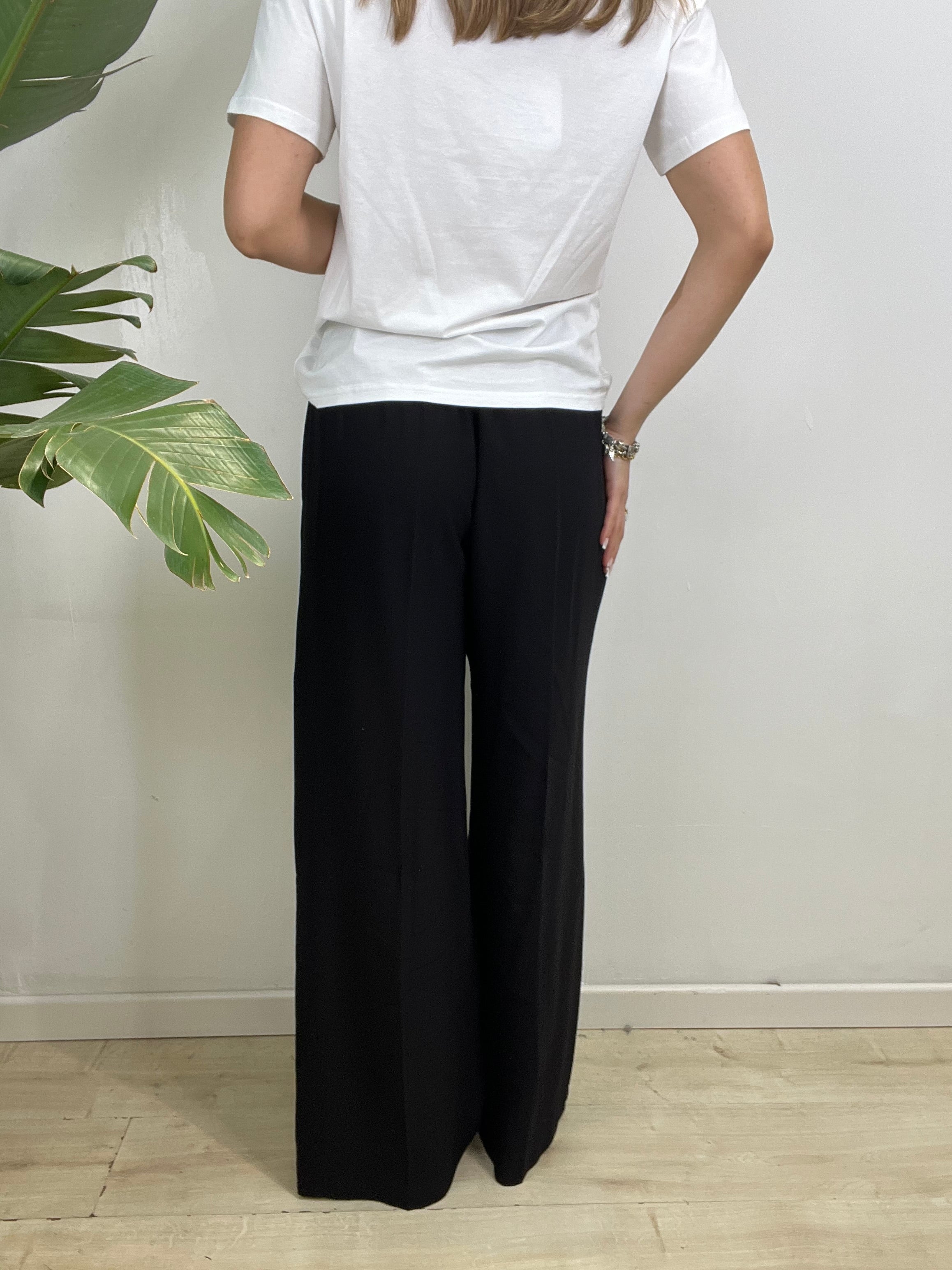 PANTALONI MELANIA NERO