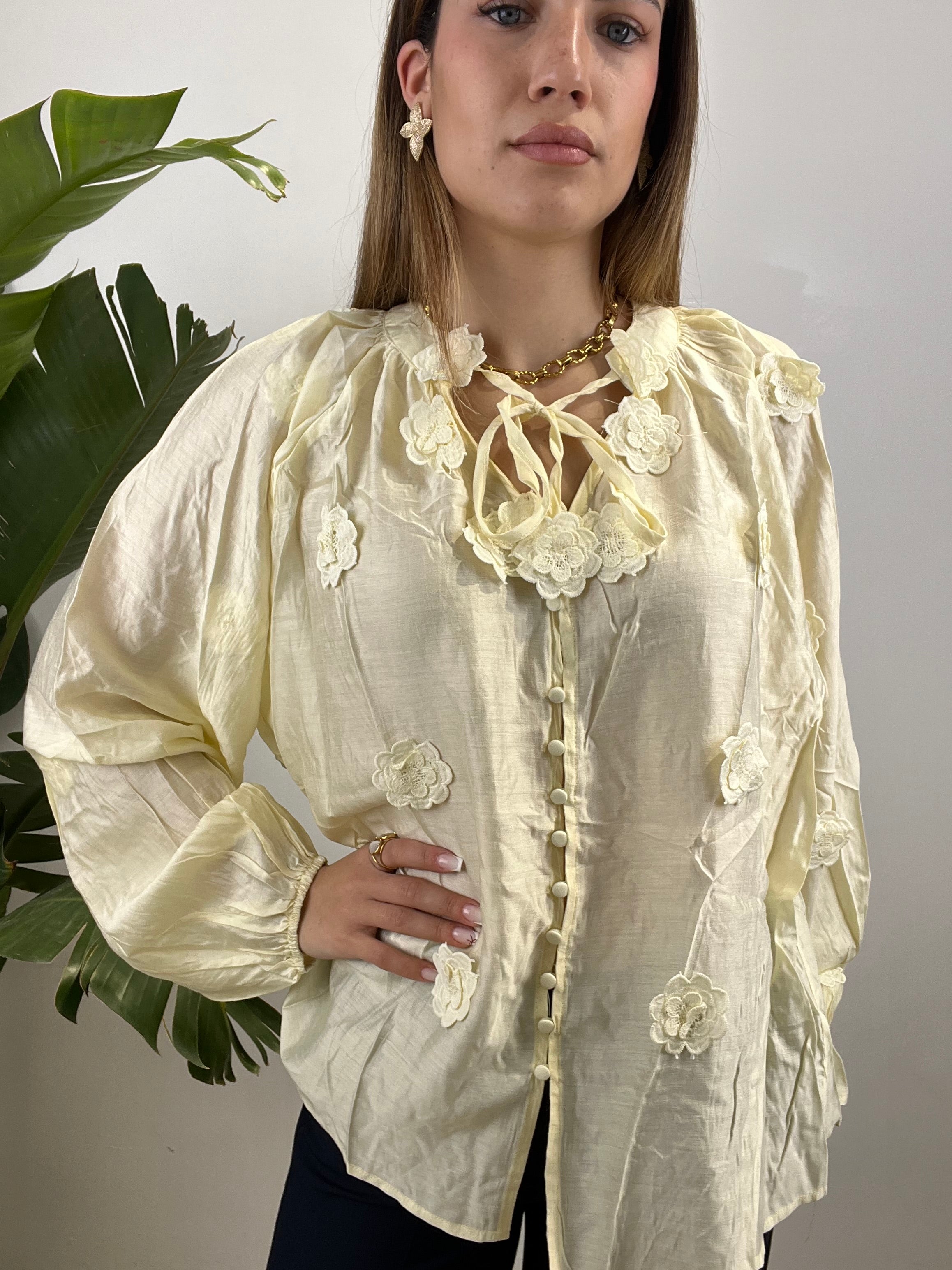 CAMICIA LUISA GIALLA