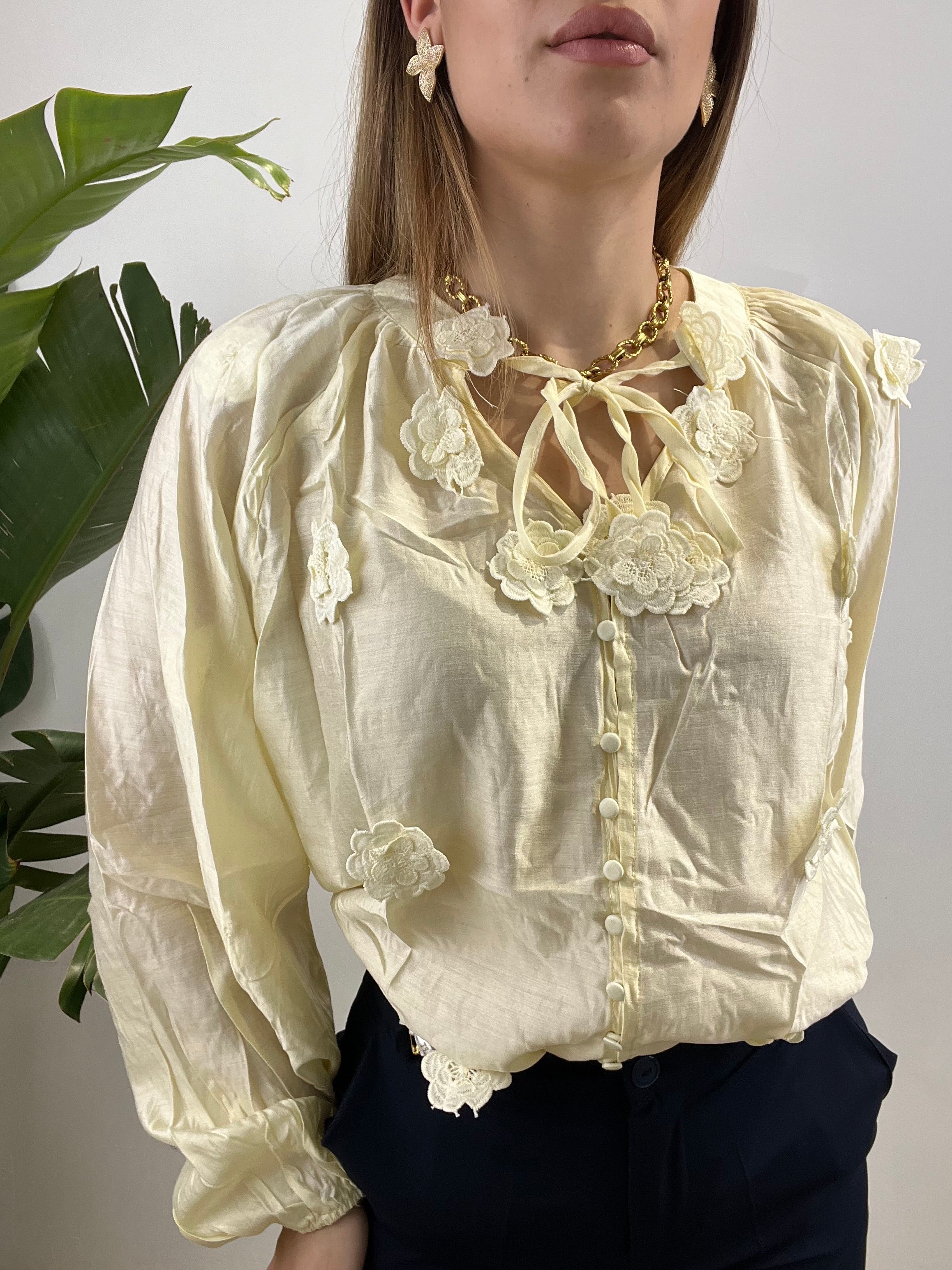 CAMICIA LUISA GIALLA