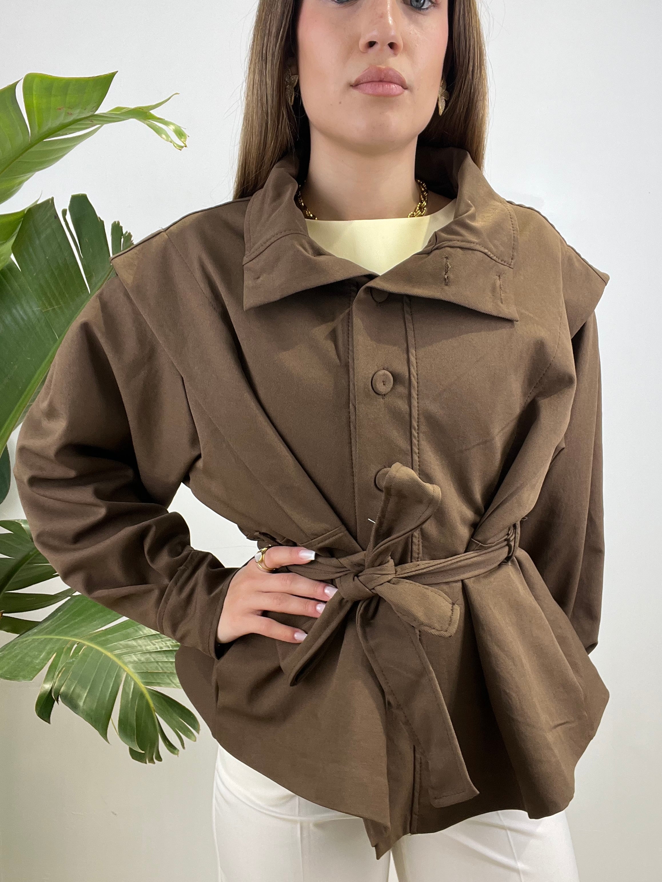 GIACCA BARBARA MARRONE