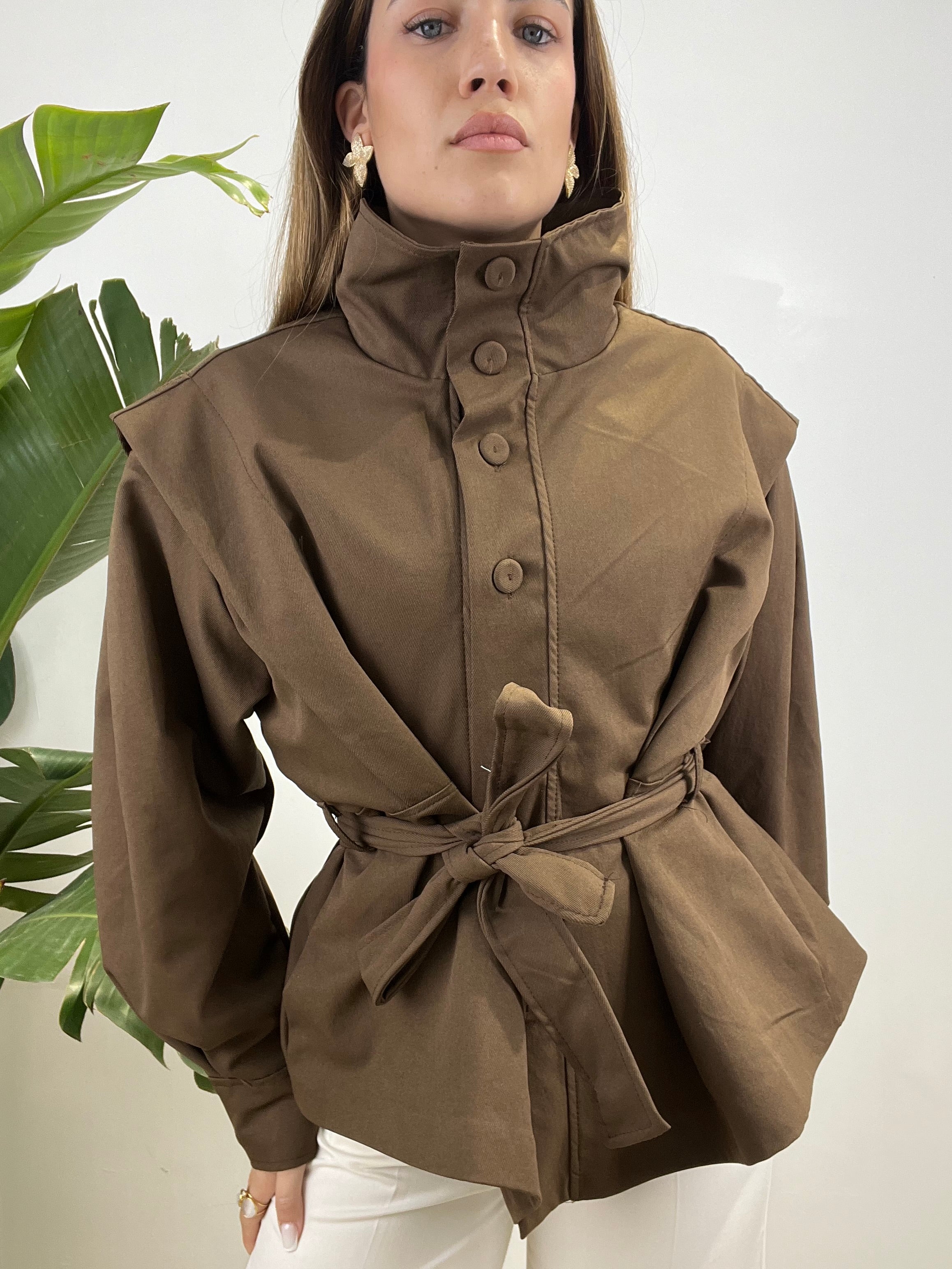 GIACCA BARBARA MARRONE