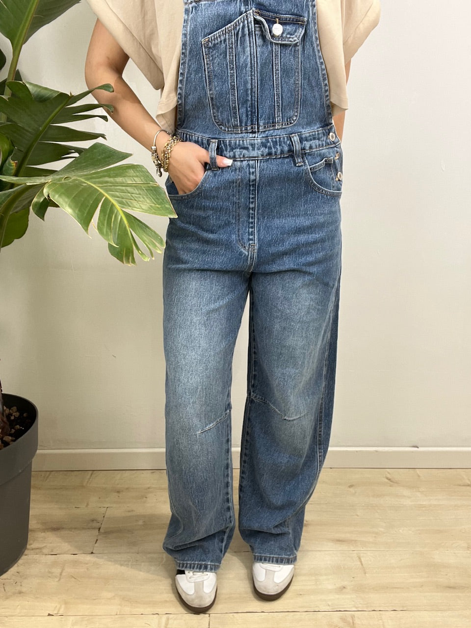 SALOPETTE DENIM SIMPLY