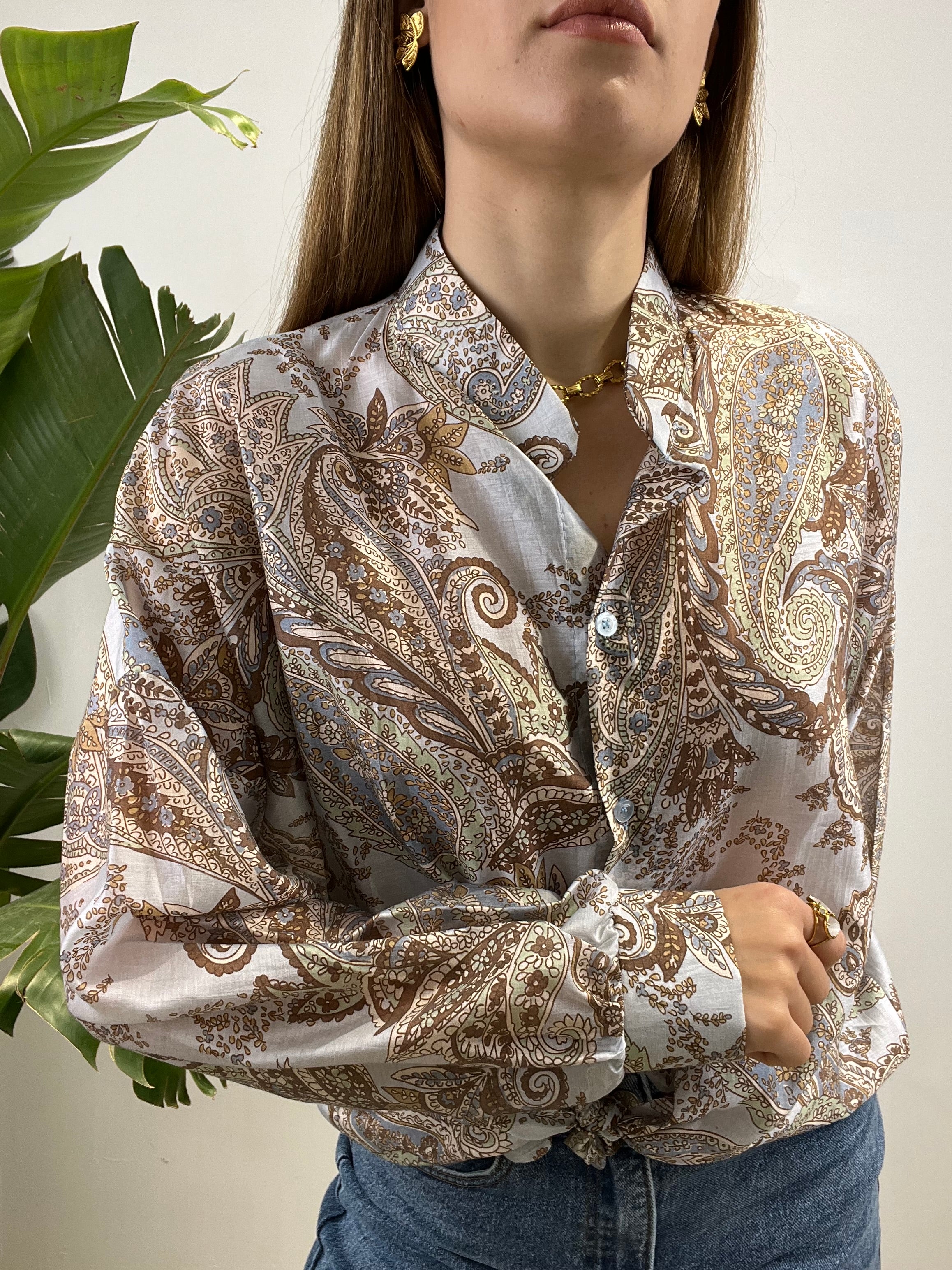 CAMICIA KARMEN AZZURRA