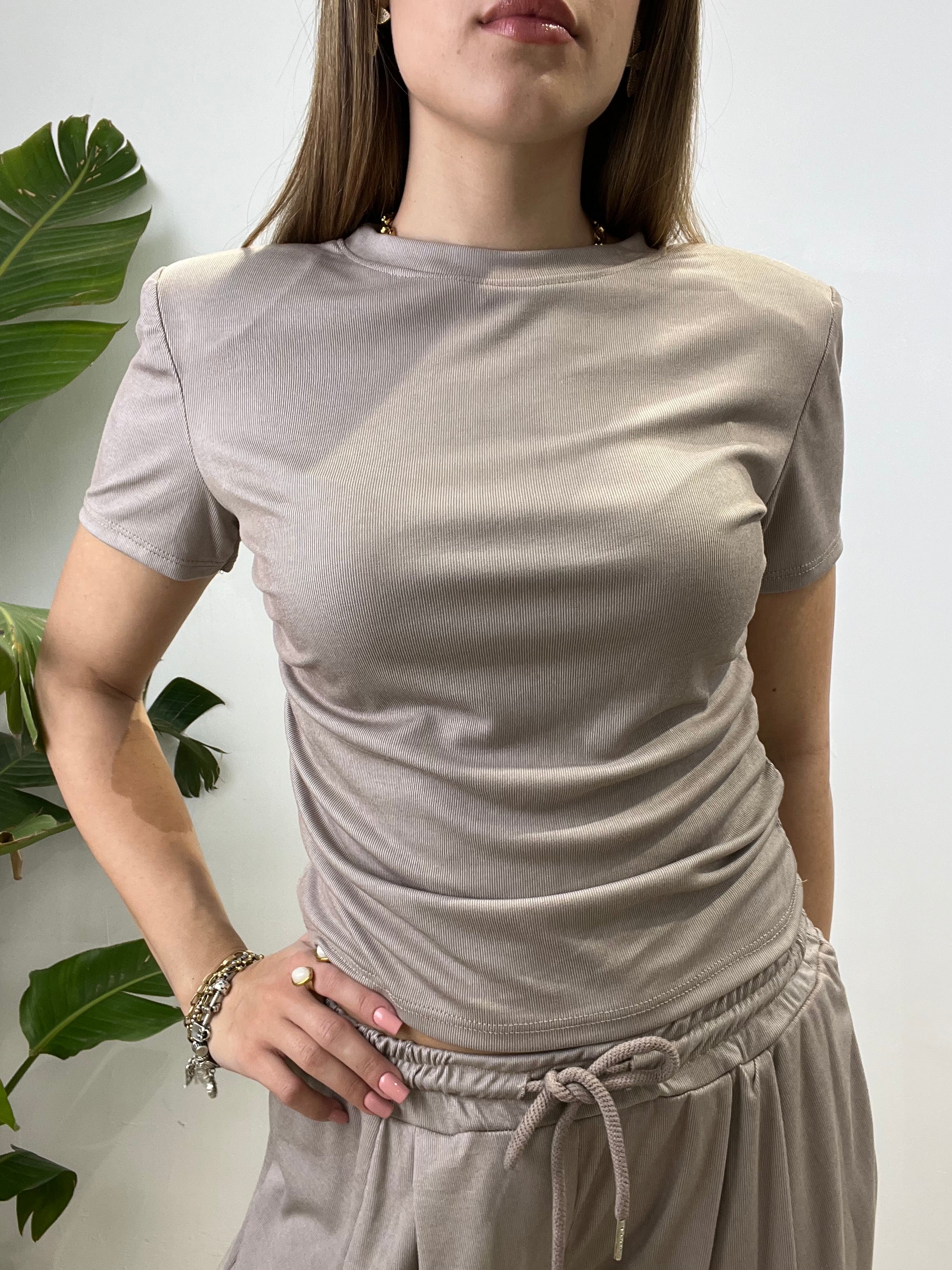 COMPLETO MICROCOSTINE MORBIDO BEIGE