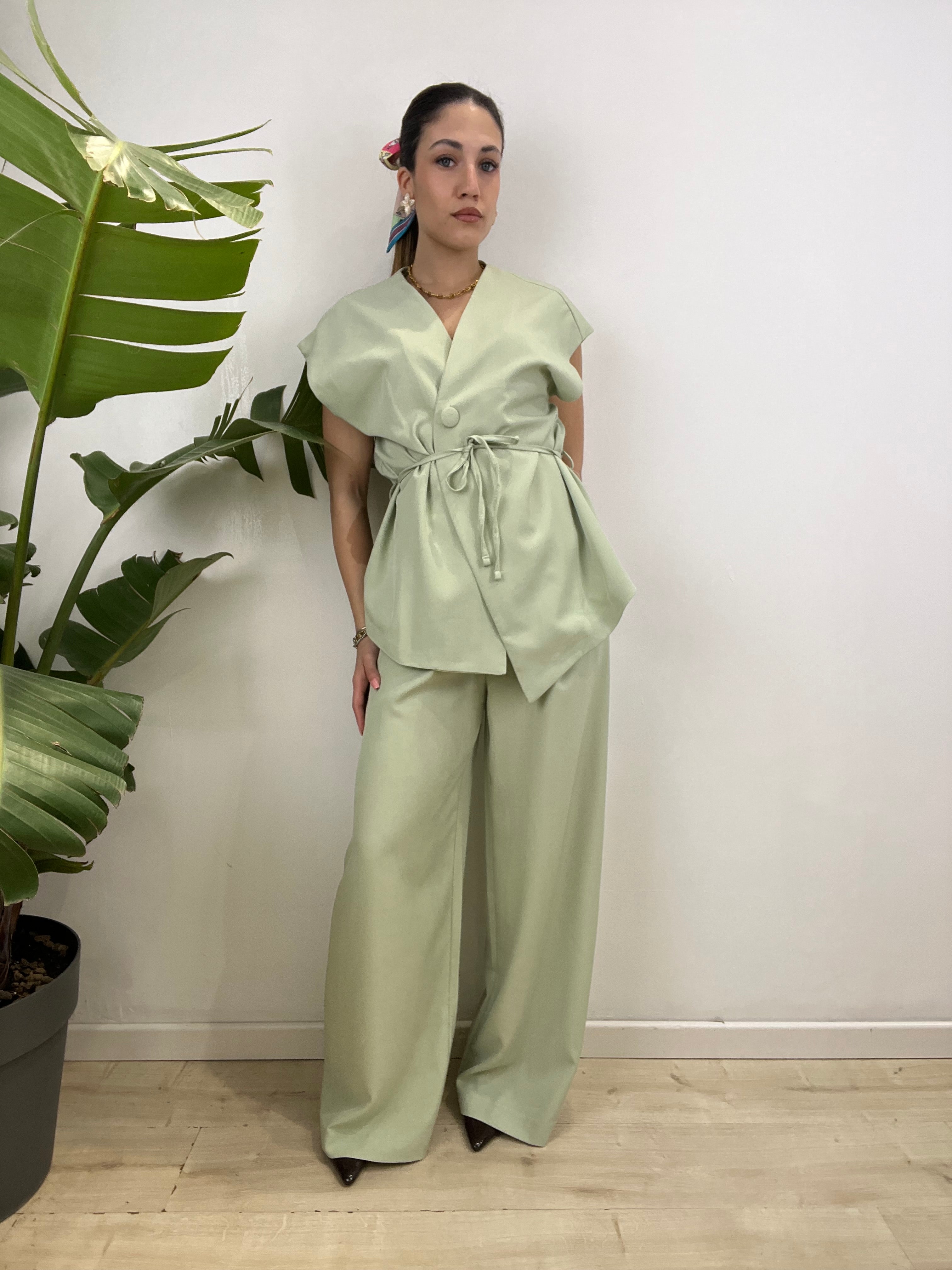 CO ORD SET FIONY VERDE MENTA