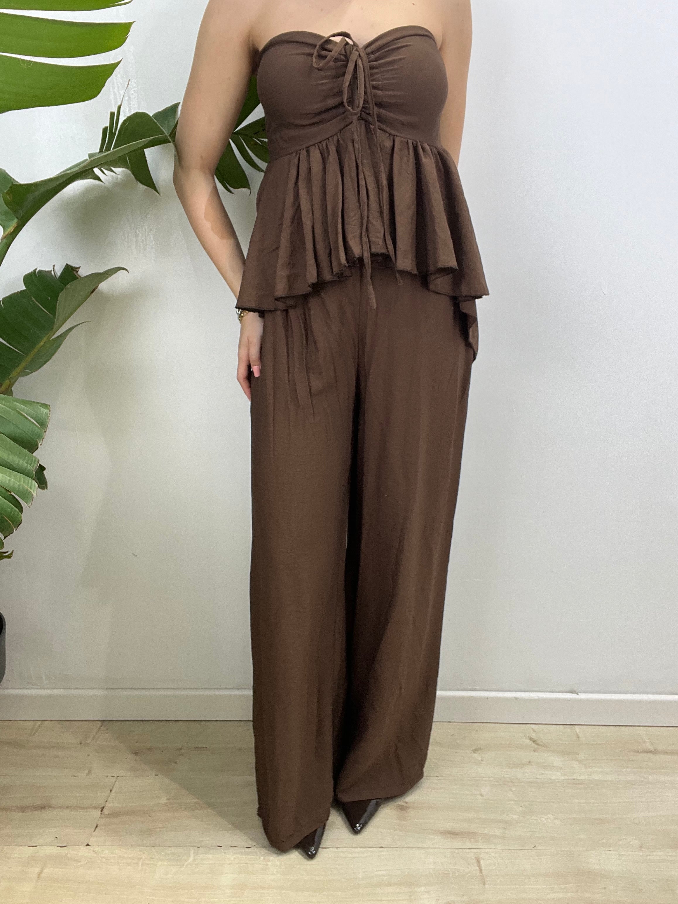 JUMPSUITE SABRINA MARRONE