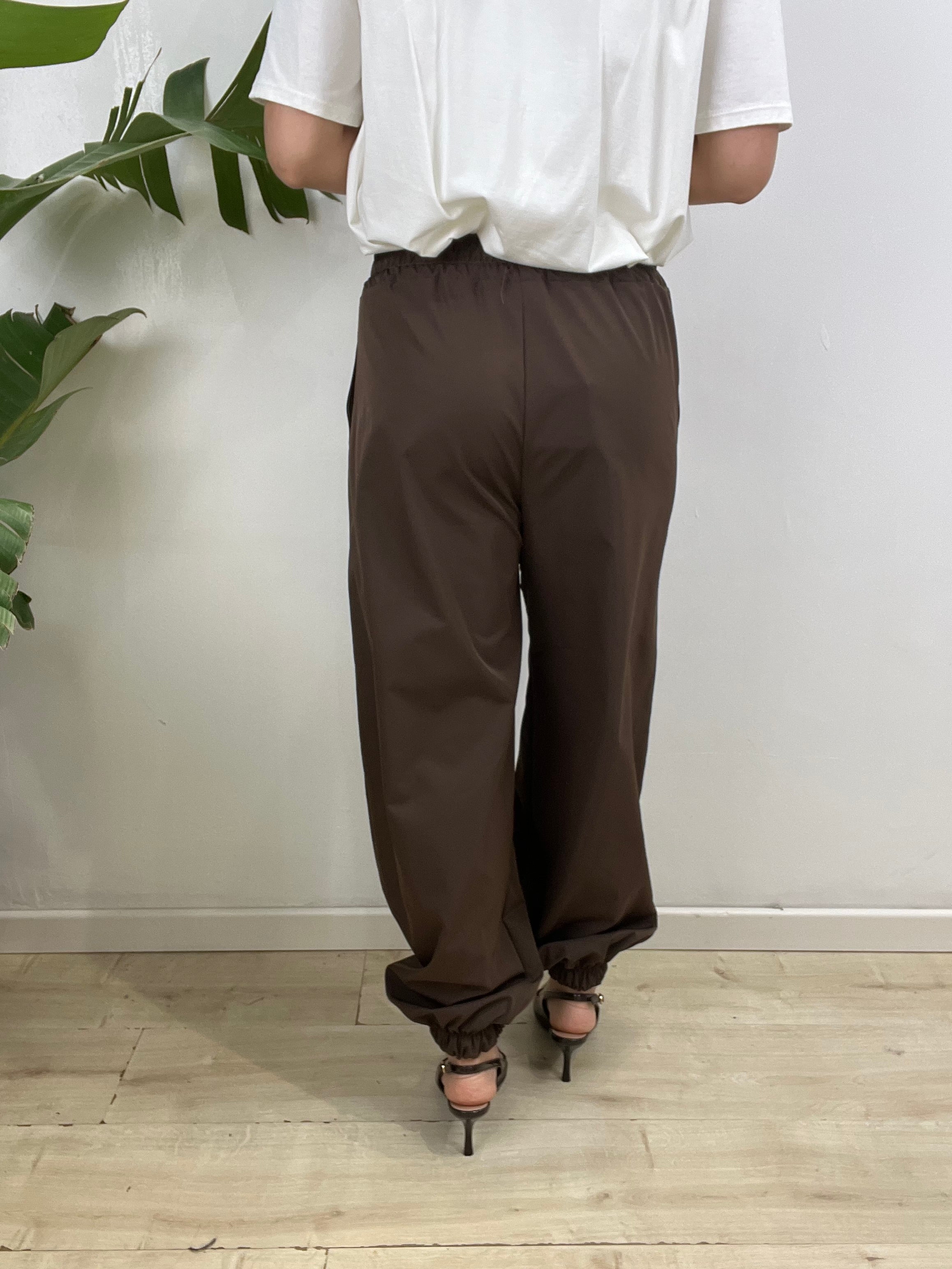 PANTALONI SIMON MARRONE