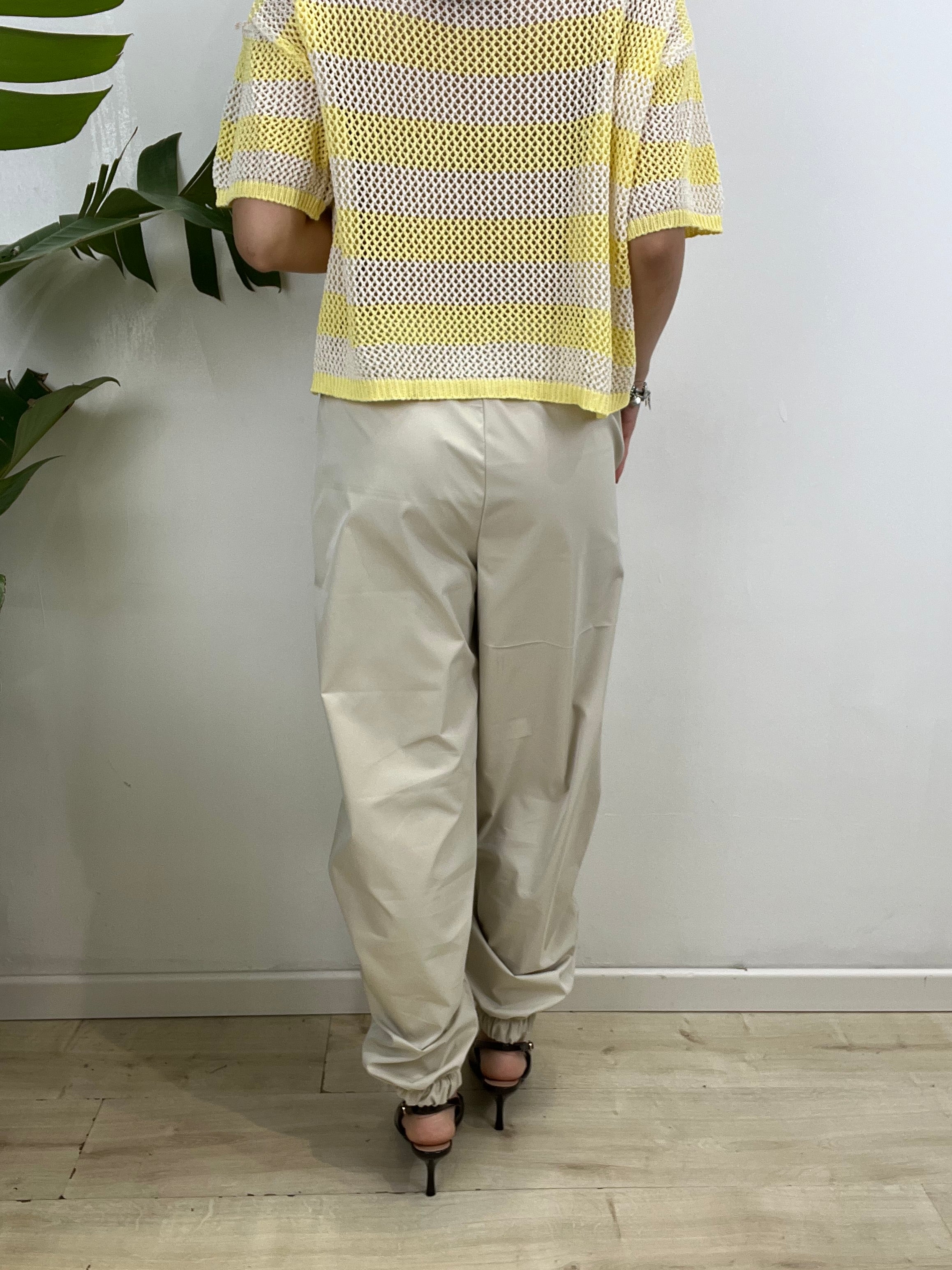 PANTALONI SIMON BEIGE