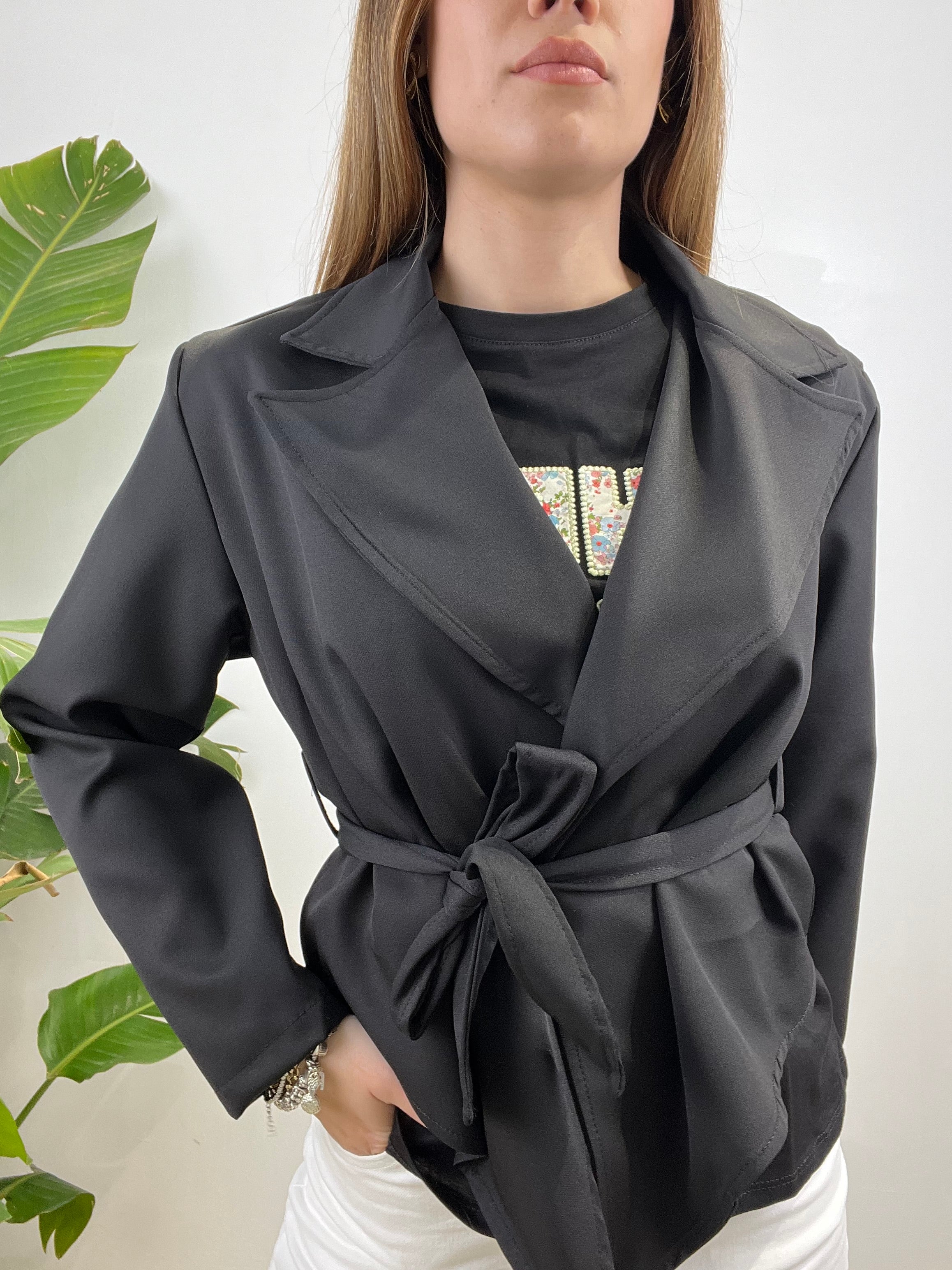 JACKET ECONOMY SIMPLY NERO