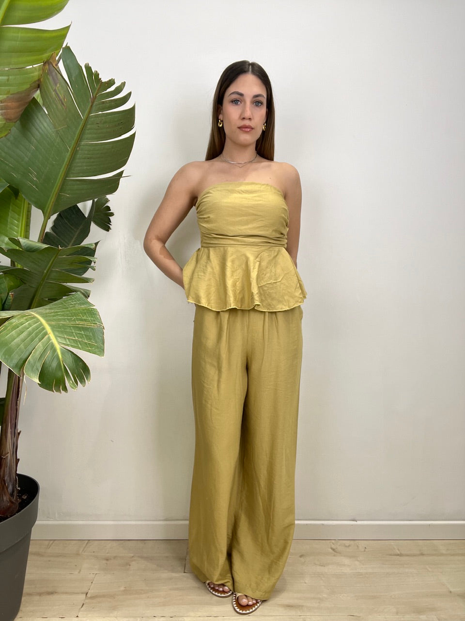 CO ORD SET MEMY VERDE LIME