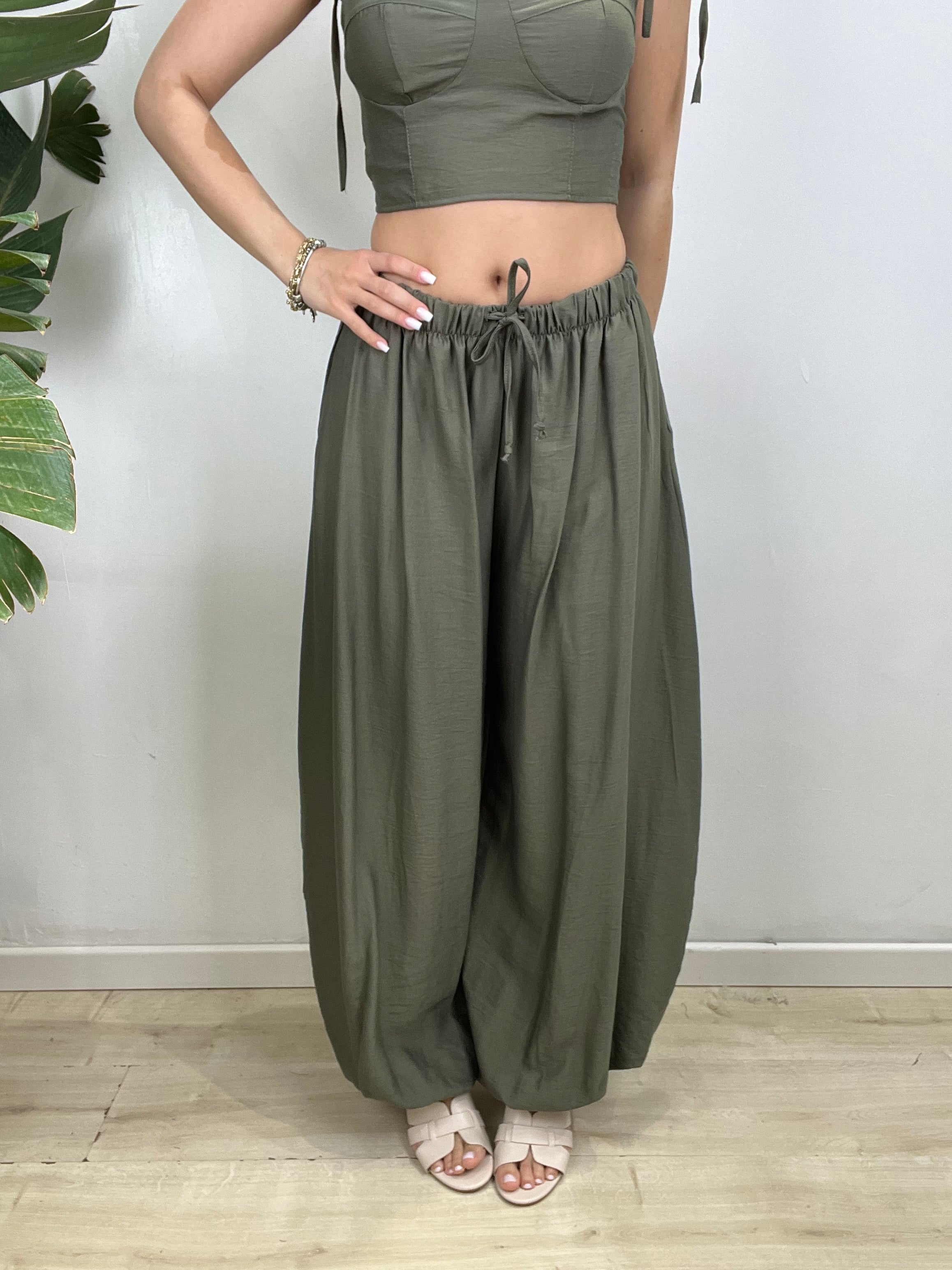 CO ORD SET GIMMY VERDE MILITARE