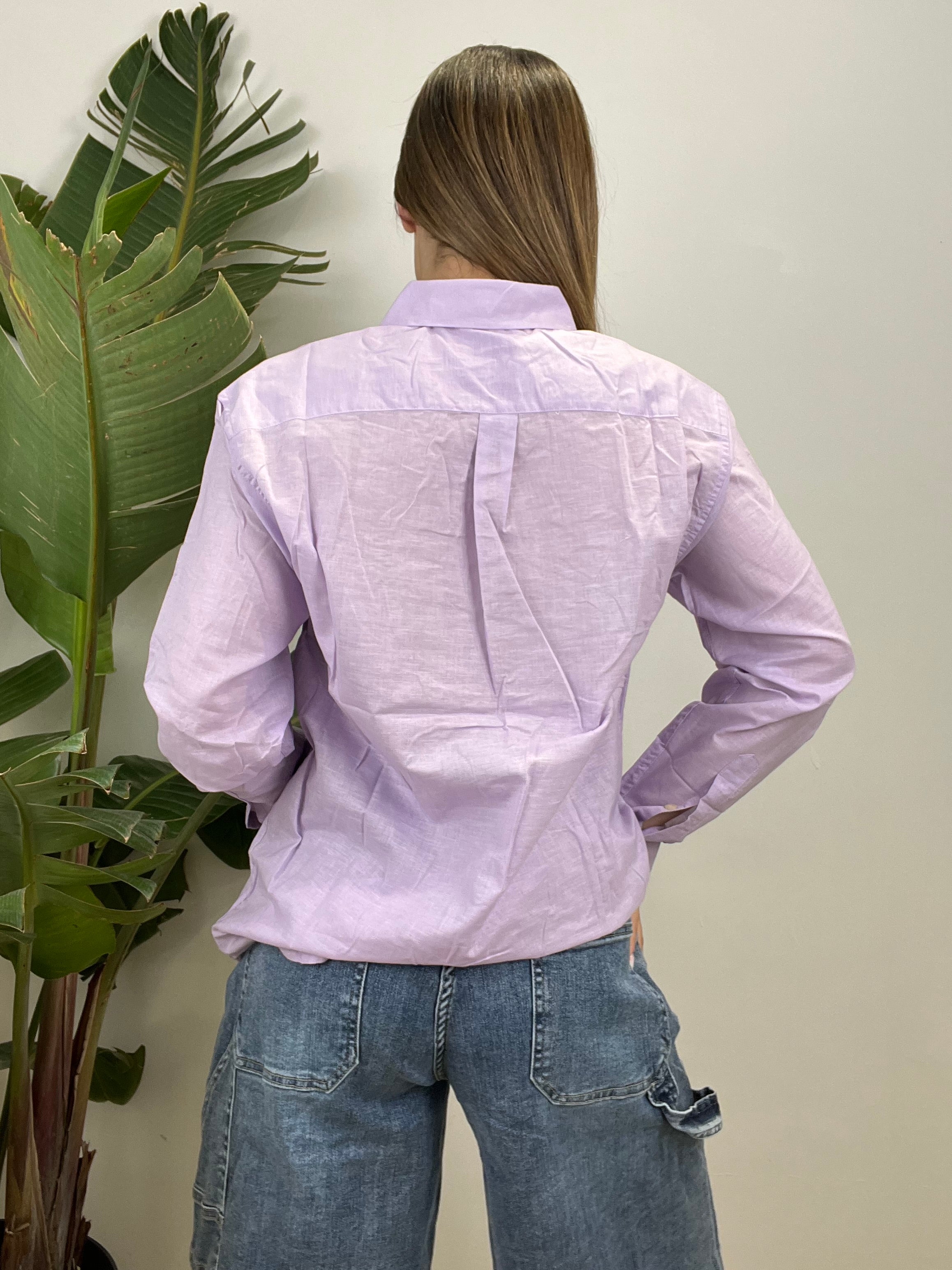 CAMICIA SIMPLY GIOVY LILLA