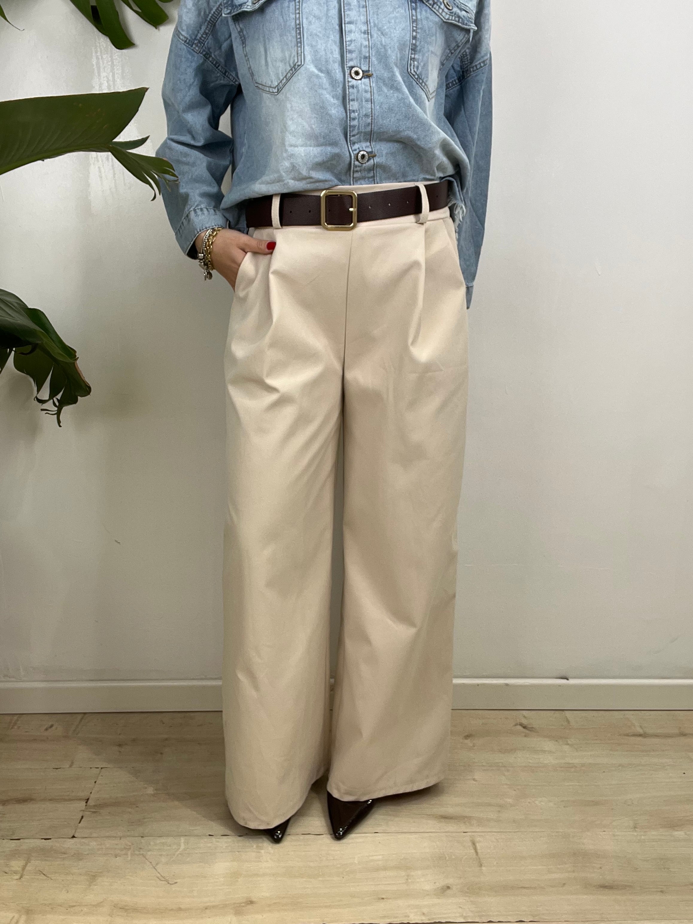 PANTALONI KARMEN BURRO