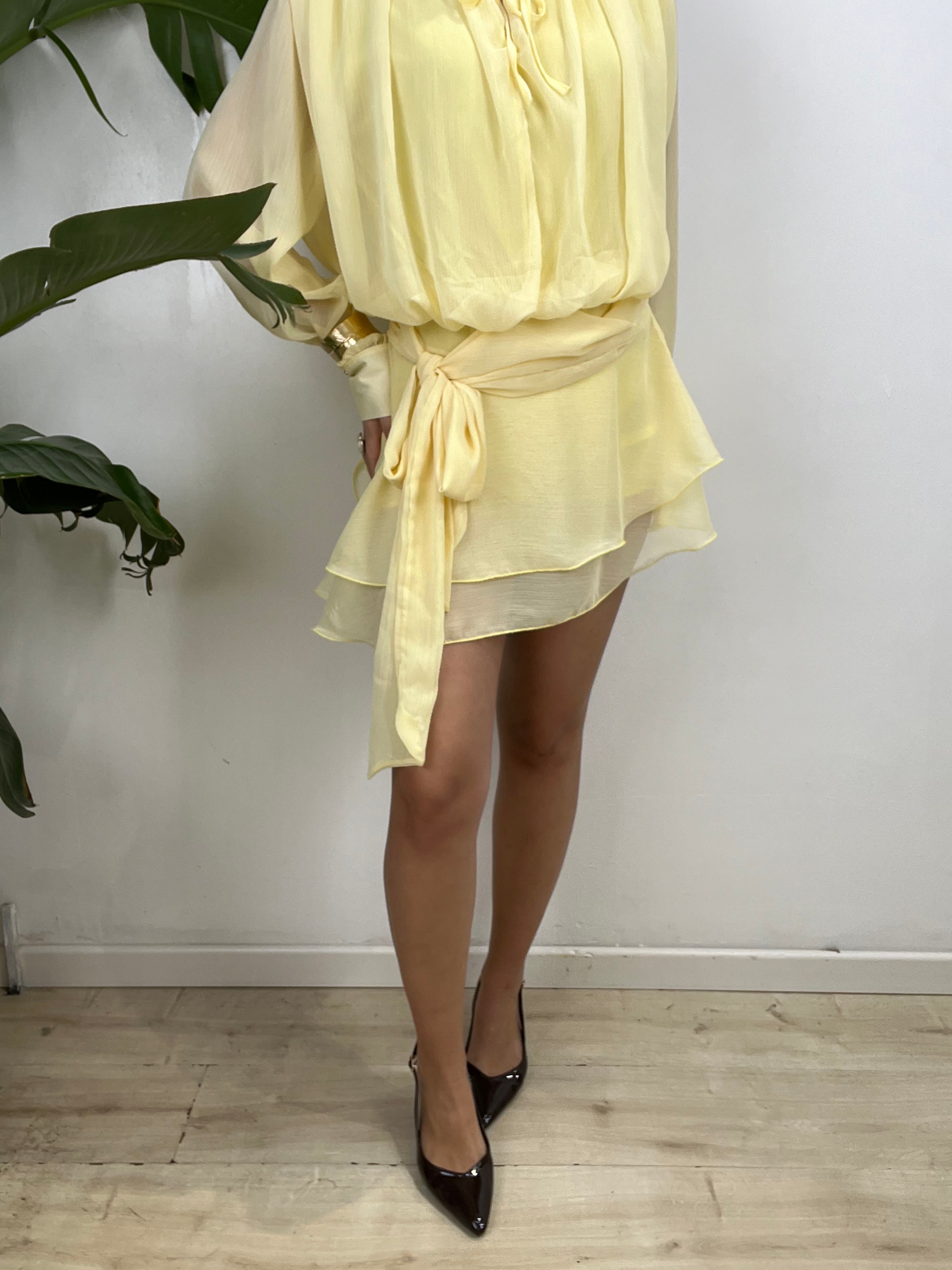 DRESS BERRY GIALLO