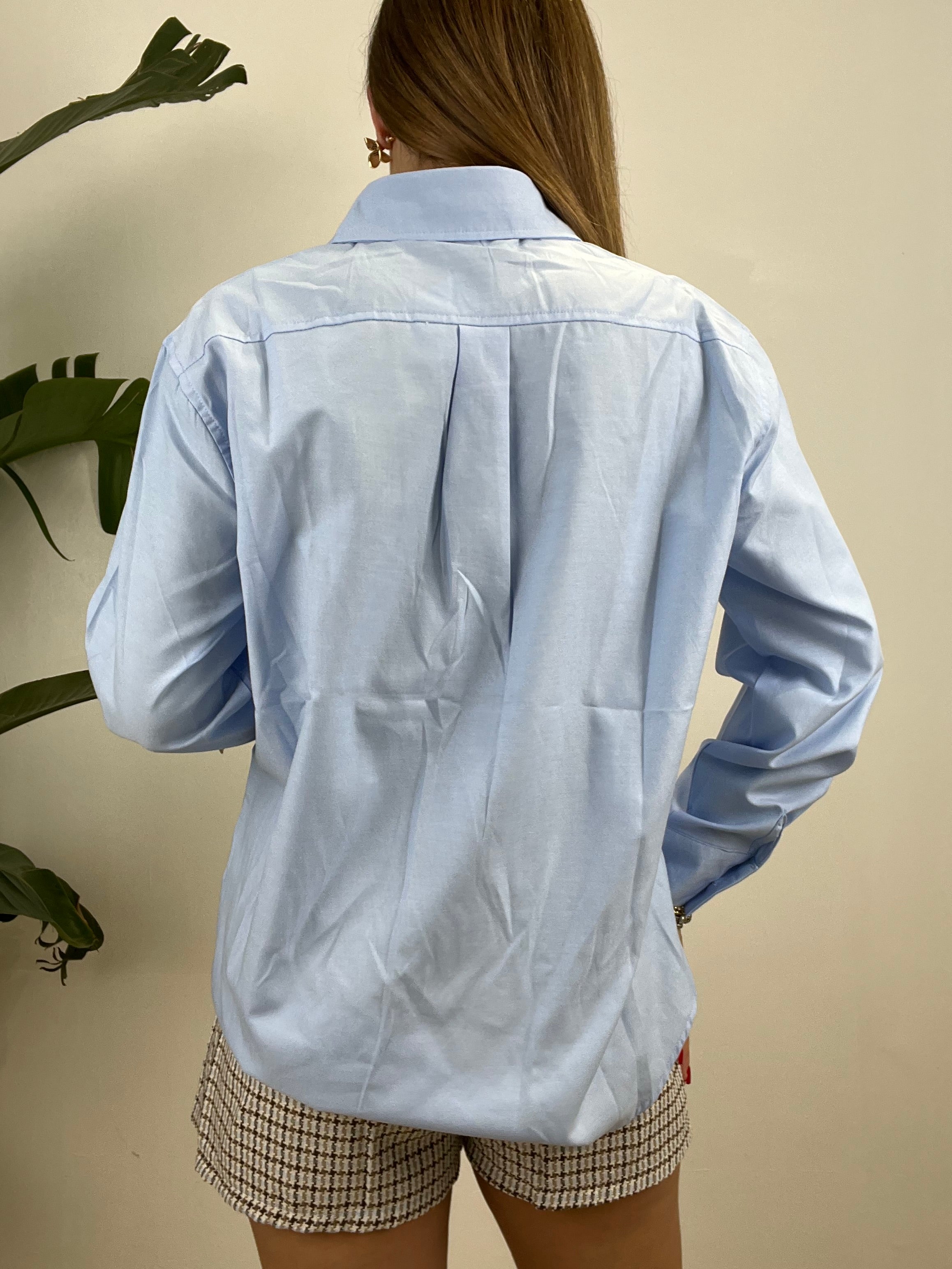 CAMICIA FABIOLA AZZURRA