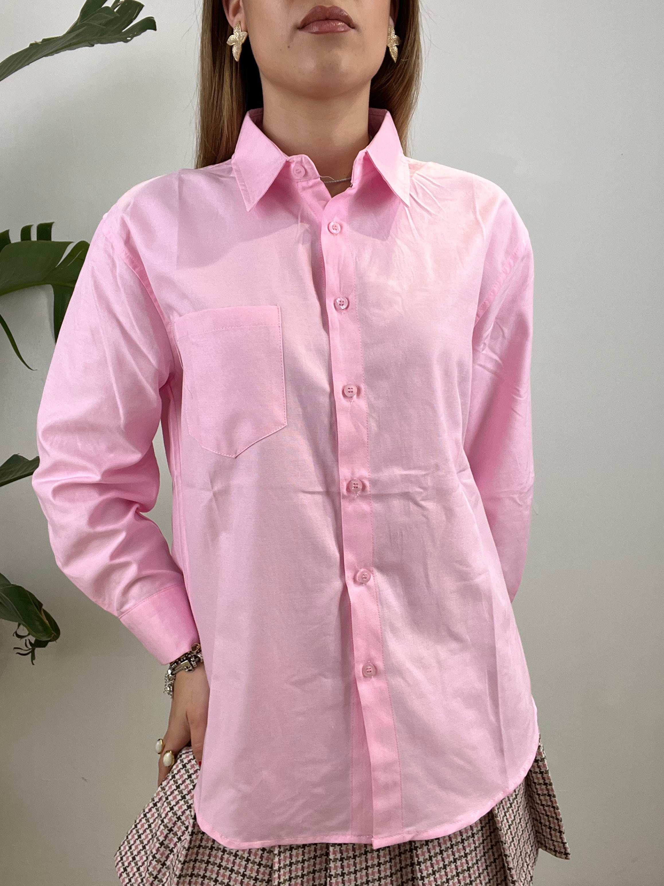 CAMICIA FABIOLA ROSA