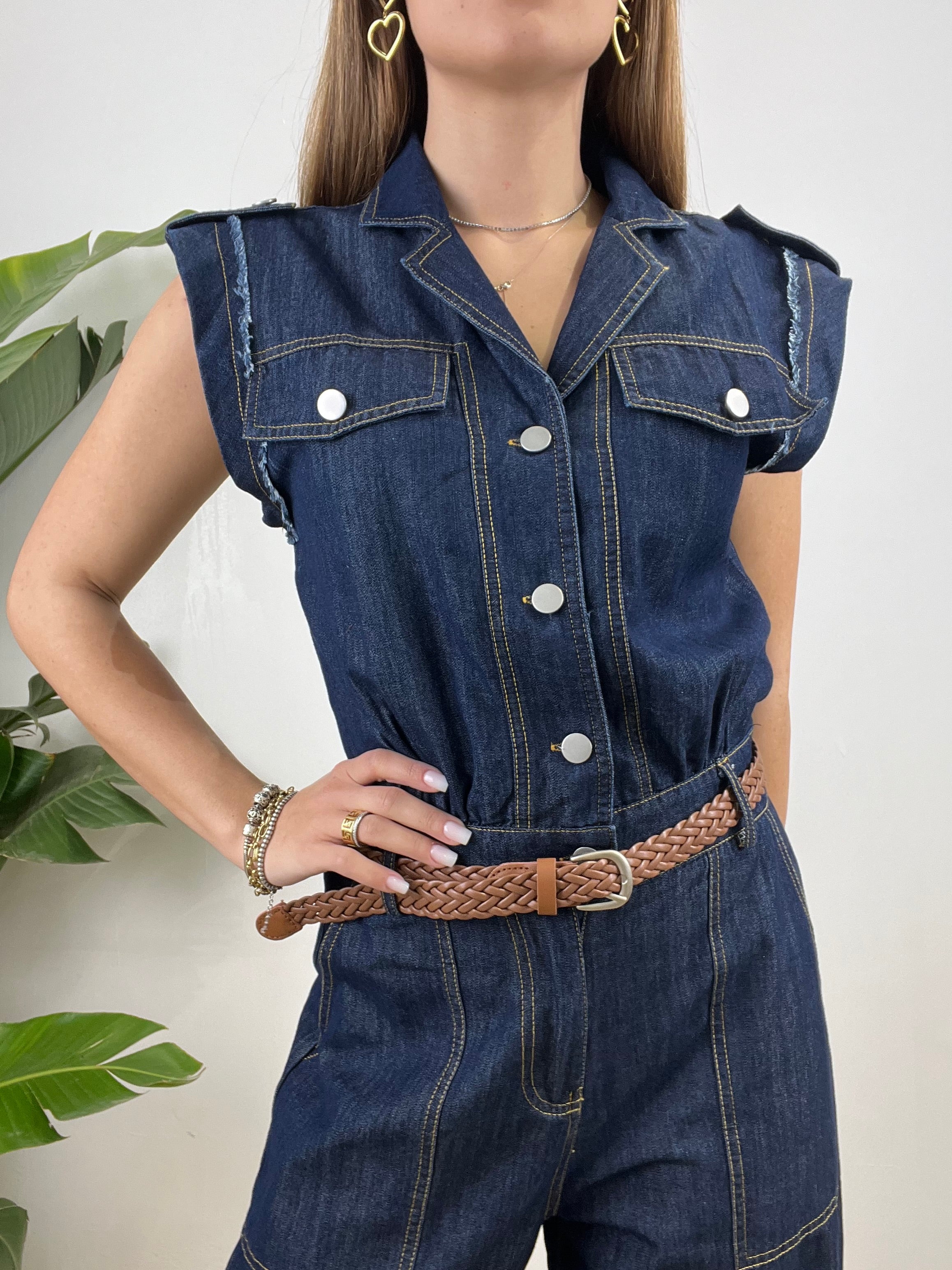 JUMPSUITE DENIM