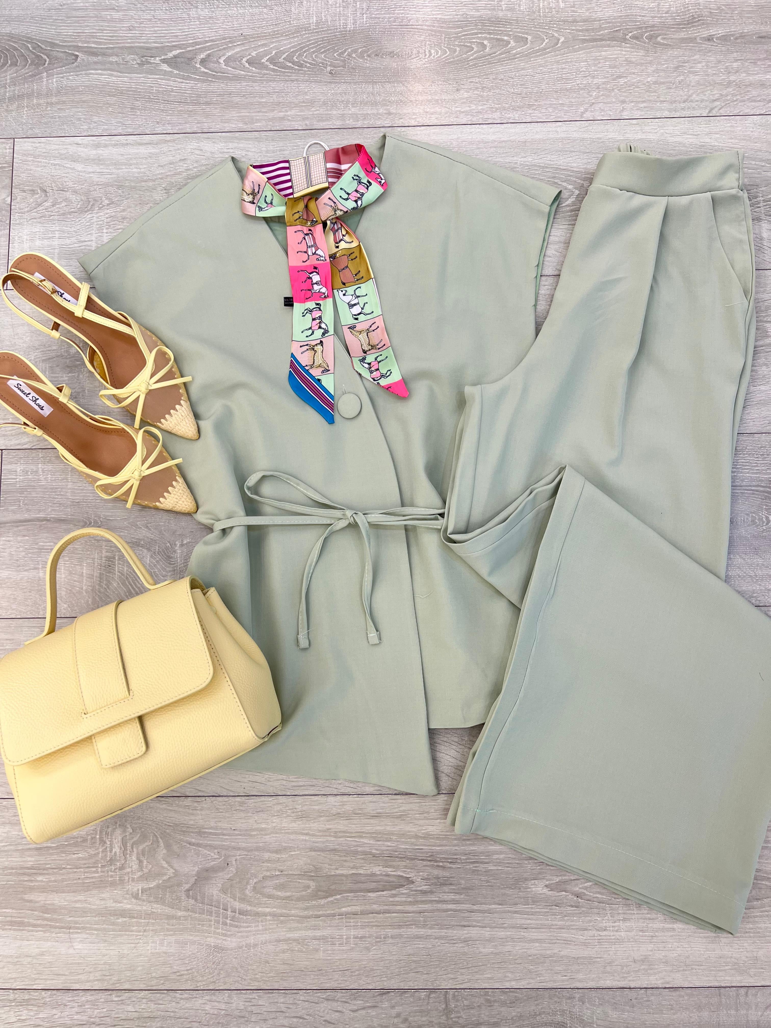 CO ORD SET FIONY VERDE MENTA