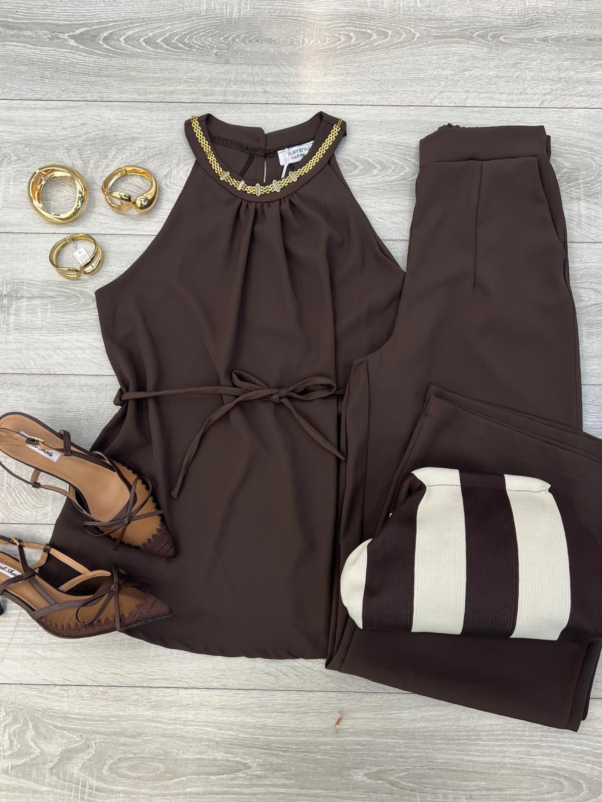 CO ORD SET CLELIA MARRONE