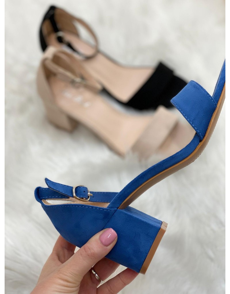 sandalo basso blu