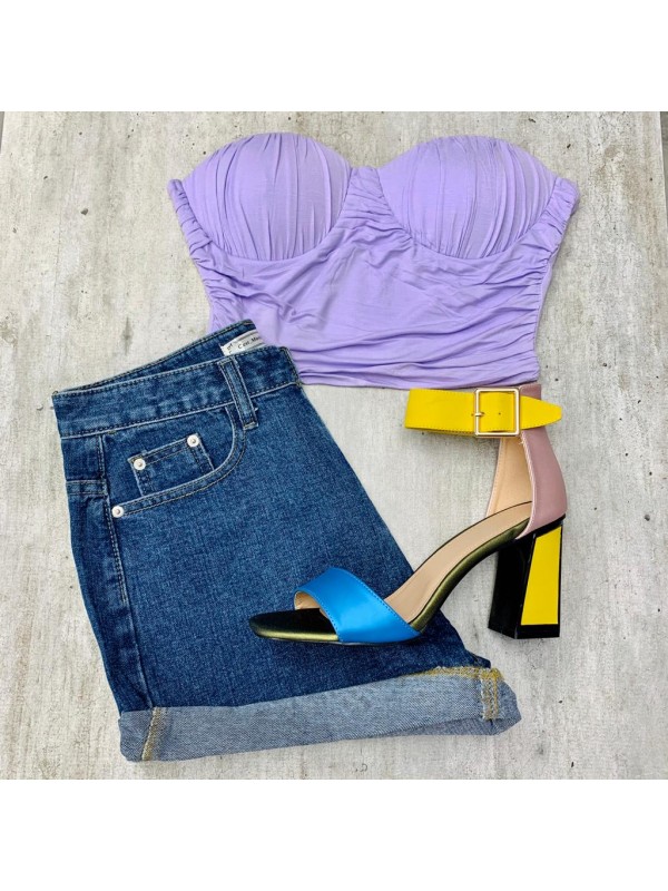 TOP BUSTIER LILLA TOP BUSTIER LILLA