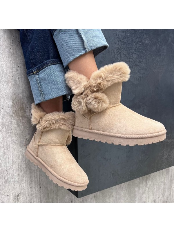 STIVALETTI WINTER BEIGE STIVALETTI WINTER BEIGE