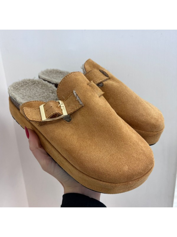 CIABATTA CLAIRE CAMEL CIABATTA CLAIRE CAMEL