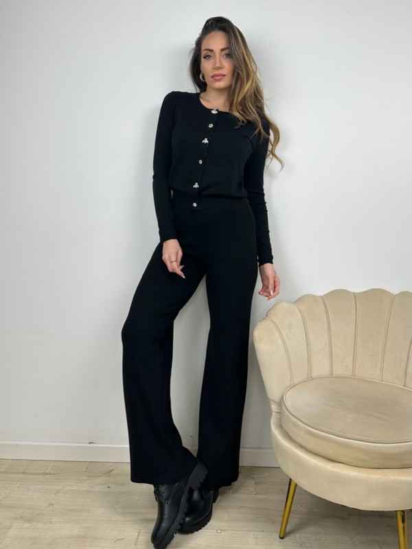 PANTALONI JOGGERS CAROL NERO PANTALONI JOGGERS CAROL NERO