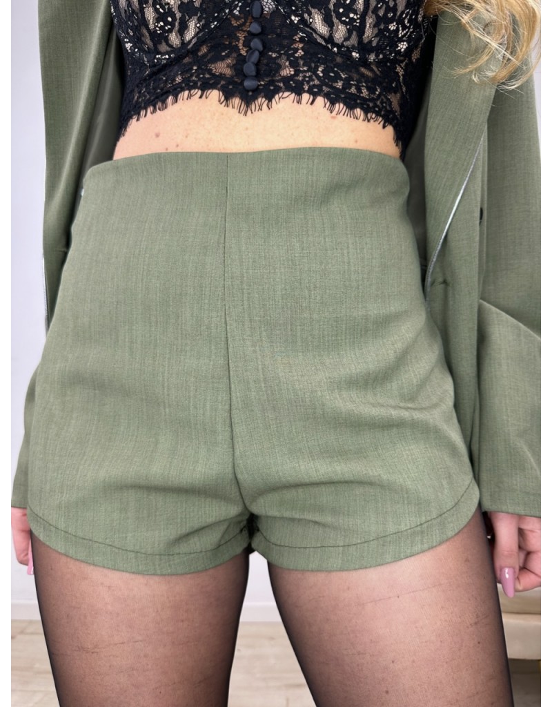 SHORT COULOTTE TELLY VERDE