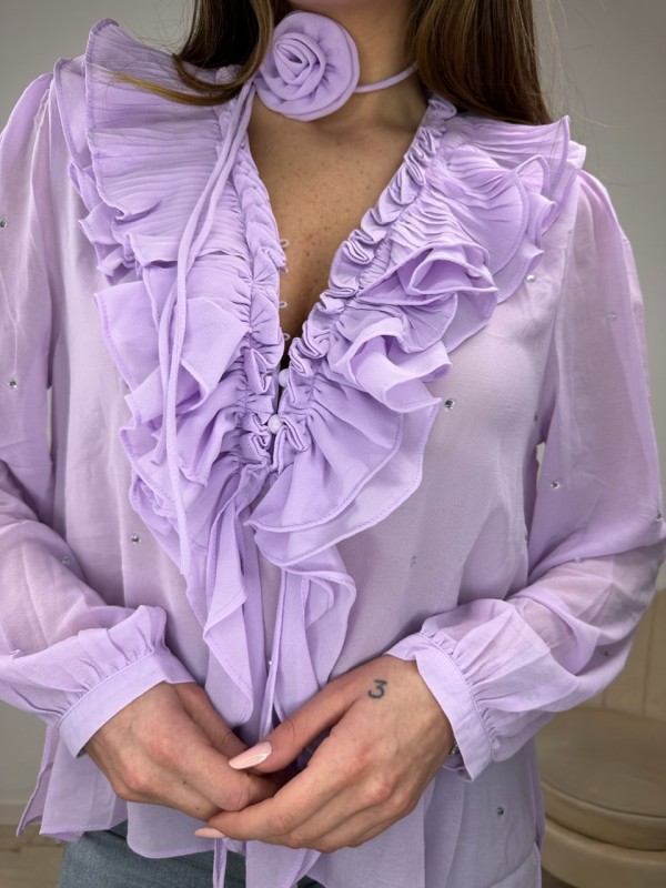 BLUSA LUISA LILLA BLUSA LUISA LILLA