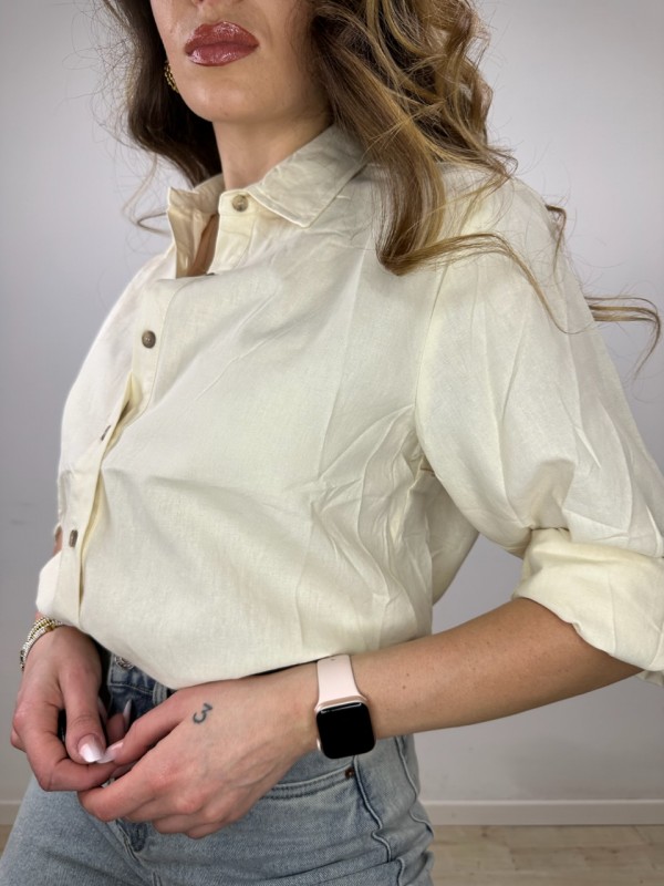 CAMICIA HOLY BEIGE CAMICIA HOLY BEIGE