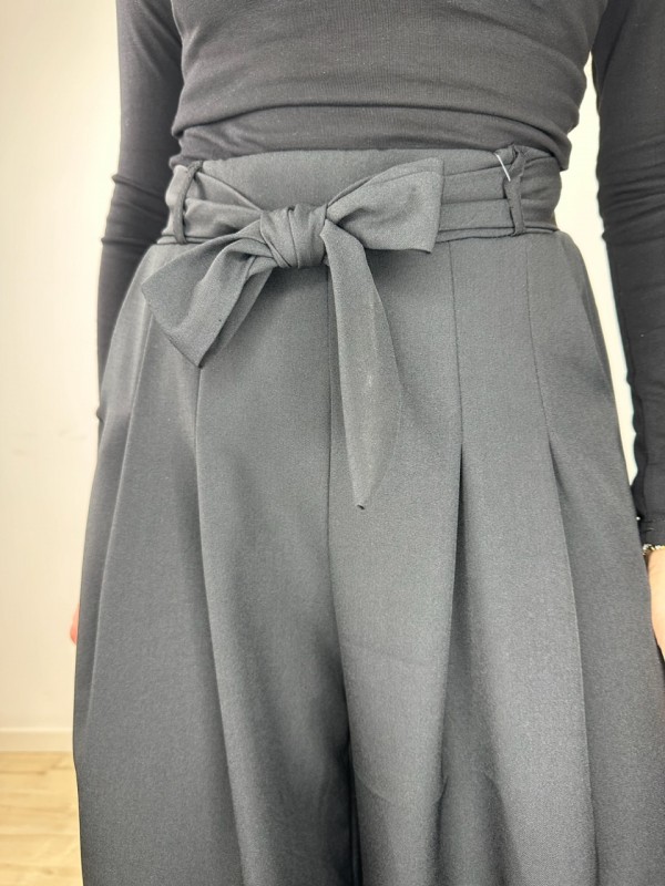 PANTALONI FLEMY NERO PANTALONI FLEMY NERO