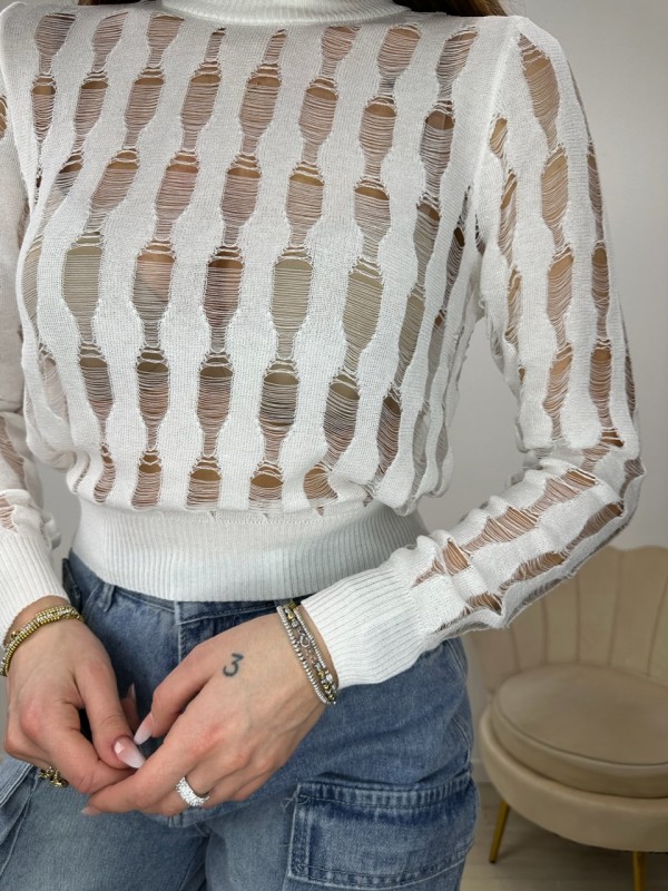 MAGLIA VIKY BIANCA MAGLIA VIKY BIANCA