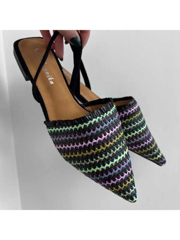 MULES HOLY NERO MULES HOLY NERO