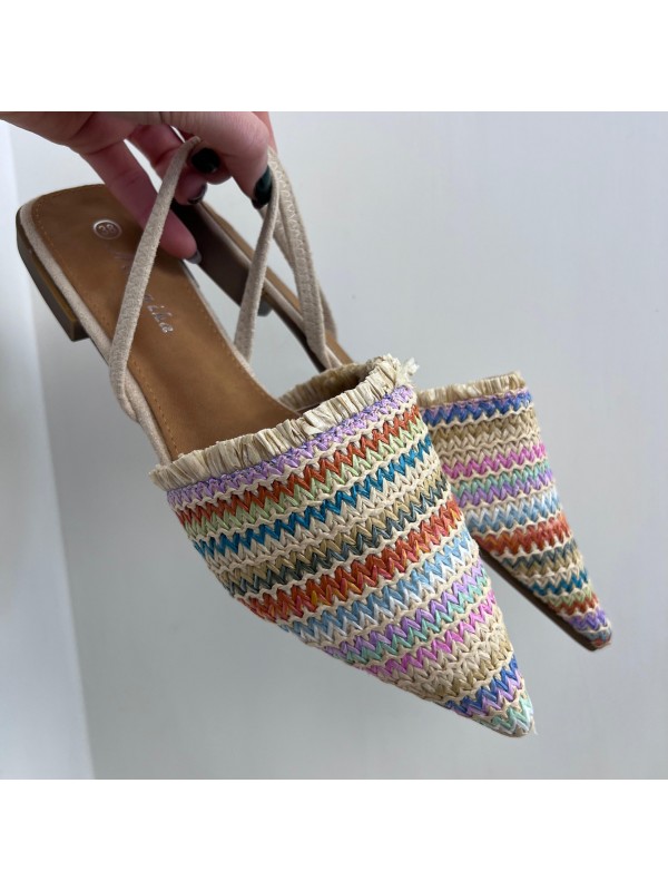 MULES HOLY BEIGE MULES HOLY BEIGE