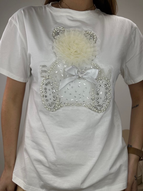 T-SHIRT GIMMY BIANCA T-SHIRT GIMMY BIANCA