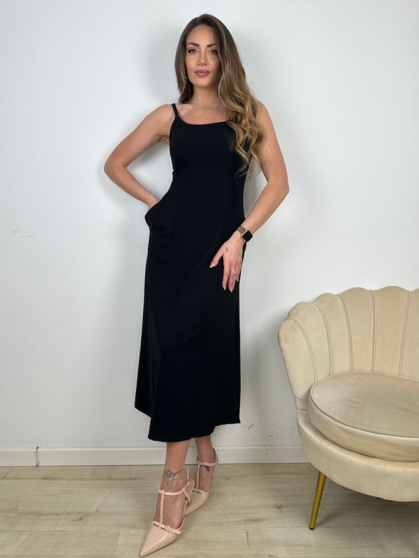 DRESS SOFIA TOPQUALITY NERO DRESS SOFIA TOPQUALITY NERO