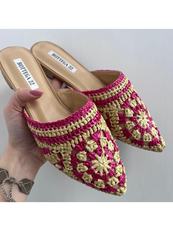 SABOT BRUNY FUCSIA SABOT BRUNY FUCSIA